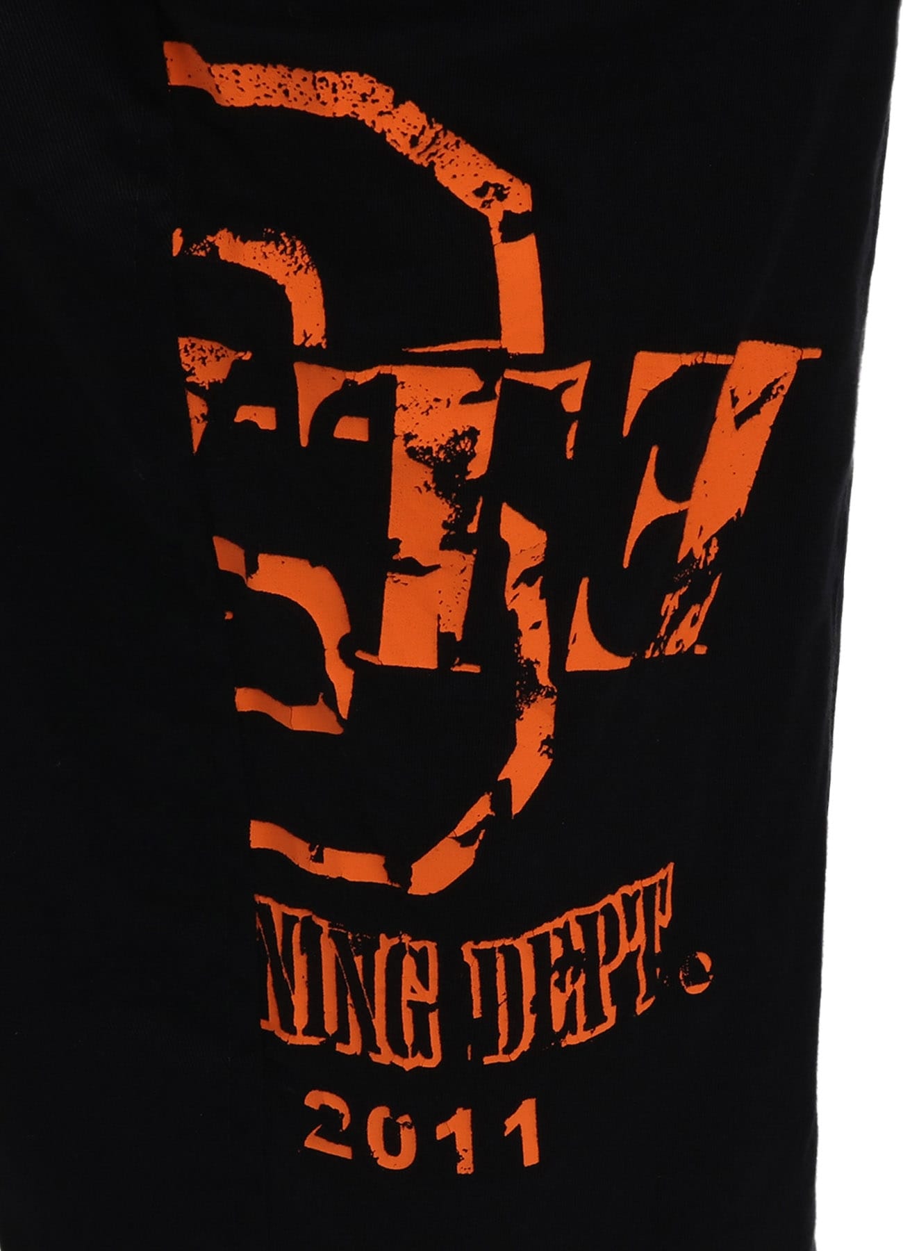 PRINTED PATCHWORK COTTON TWILL PANTS