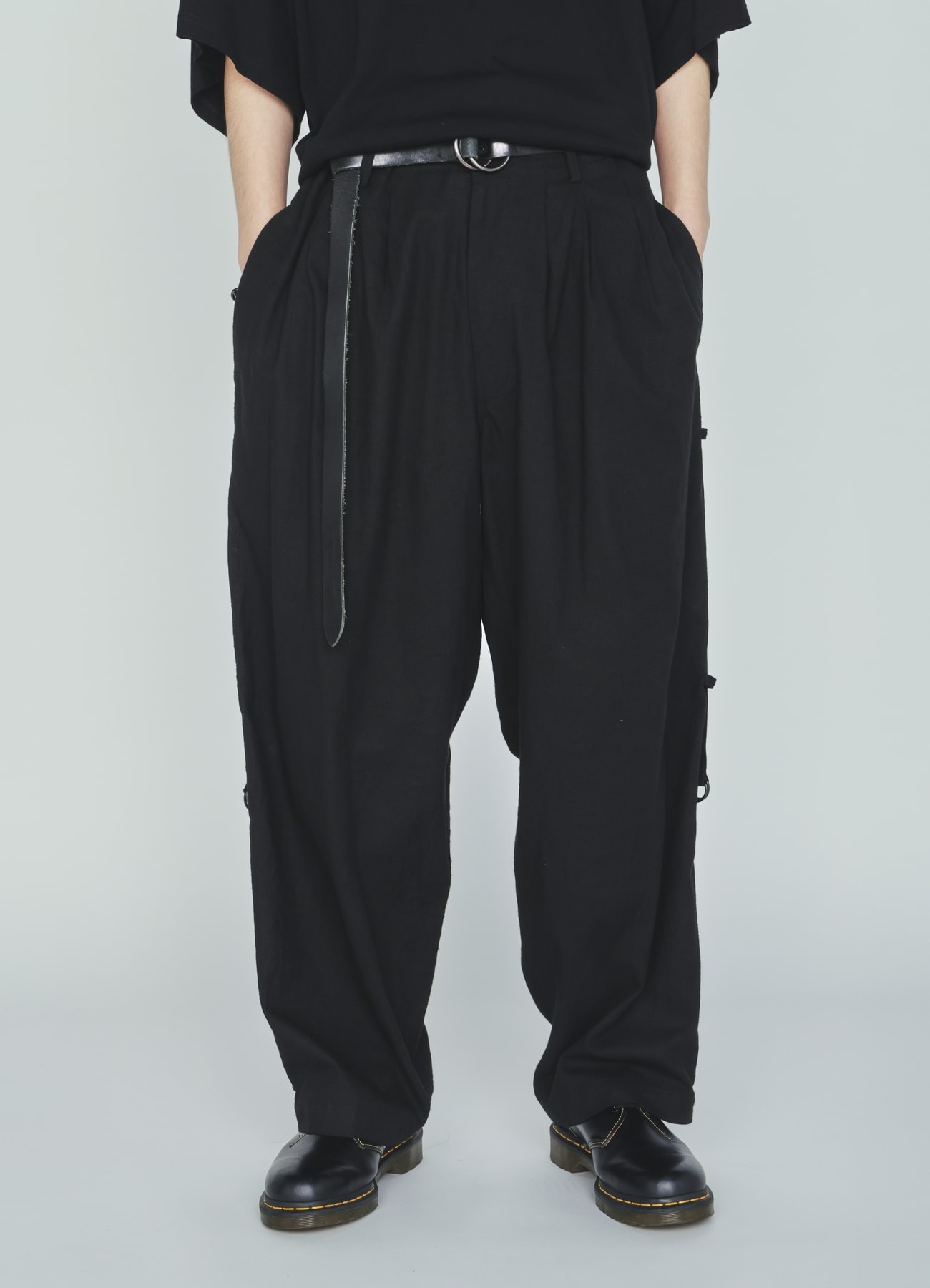 INDIAN KADI SIDEBANDED PANTS