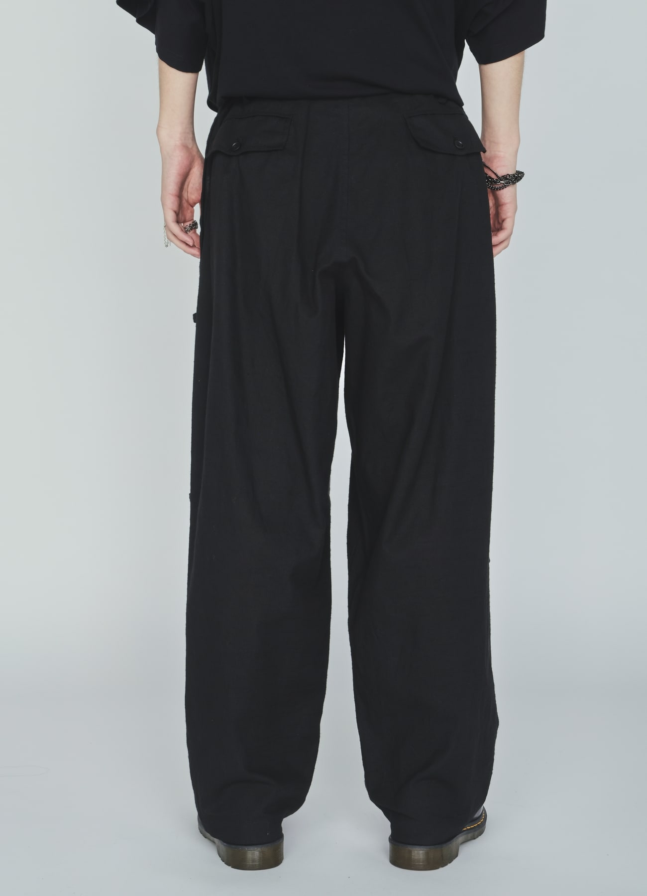 INDIAN KADI SIDEBANDED PANTS