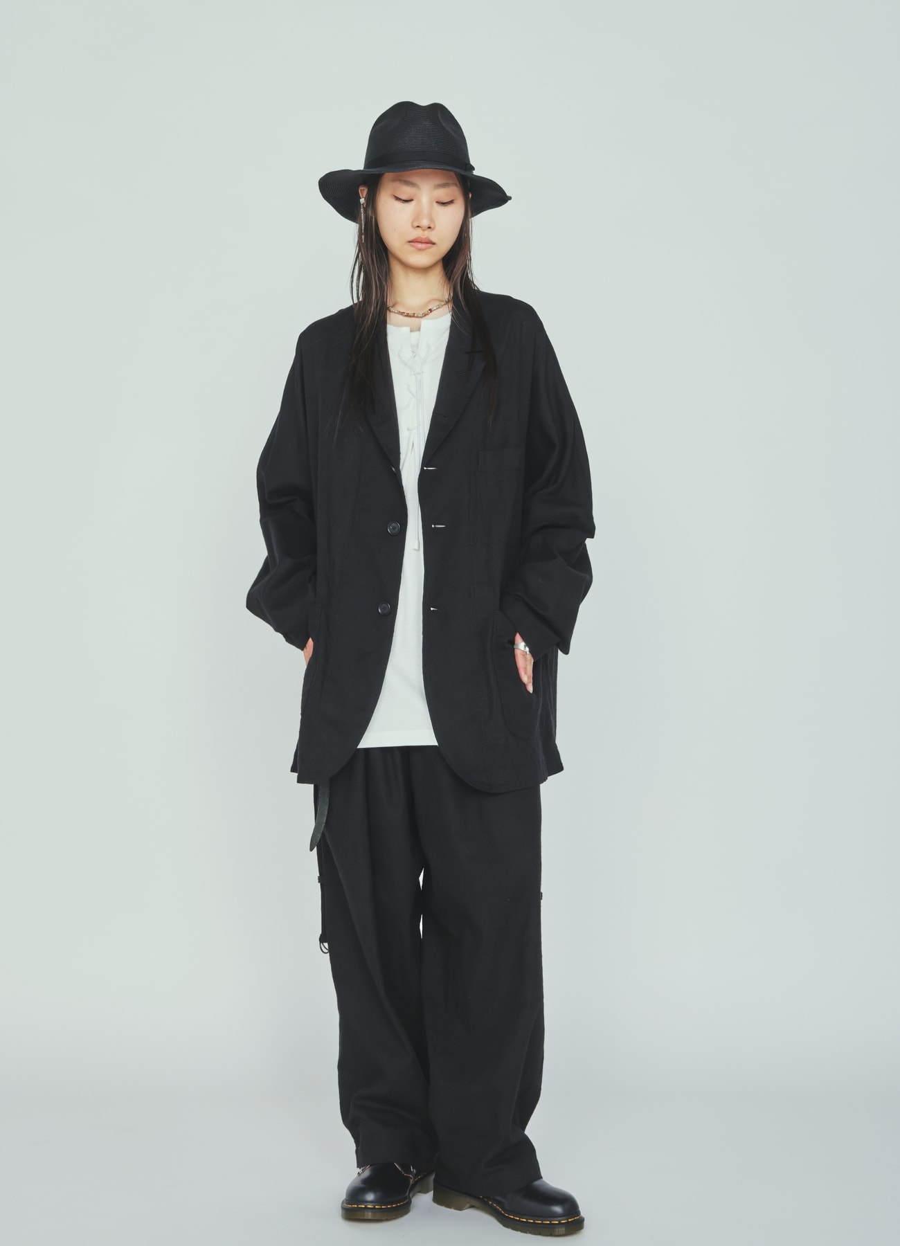 INDIAN KADI SIDEBANDED PANTS