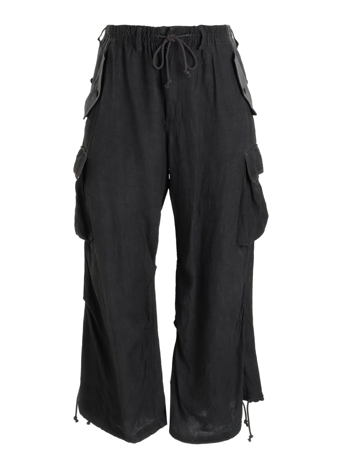 VIS/LI TWILL PIGMENT PRINT KNEE-TUCK CARGO PANTS