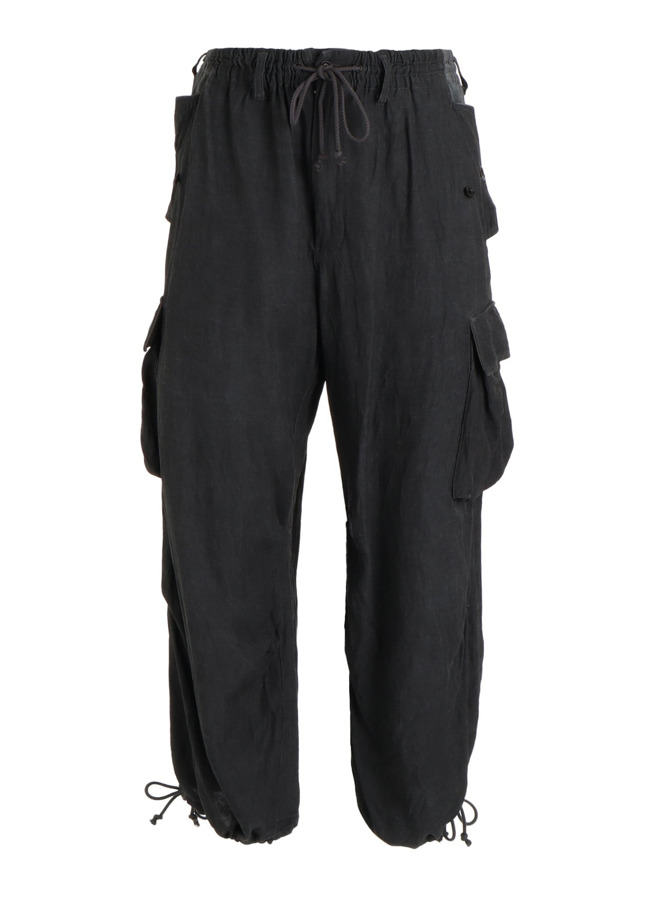 VIS/LI TWILL PIGMENT PRINT KNEE-TUCK CARGO PANTS