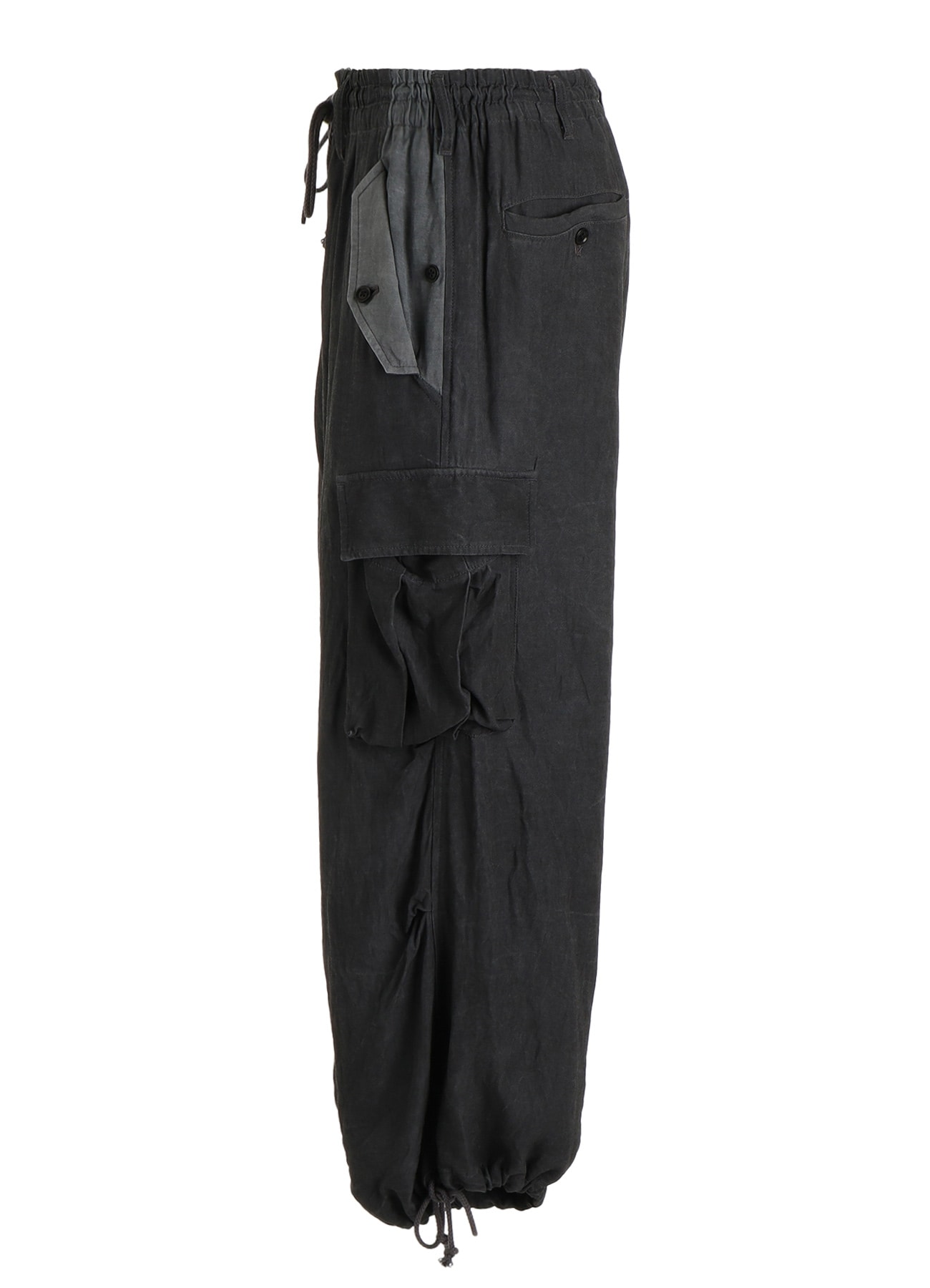 VIS/LI TWILL PIGMENT PRINT KNEE-TUCK CARGO PANTS