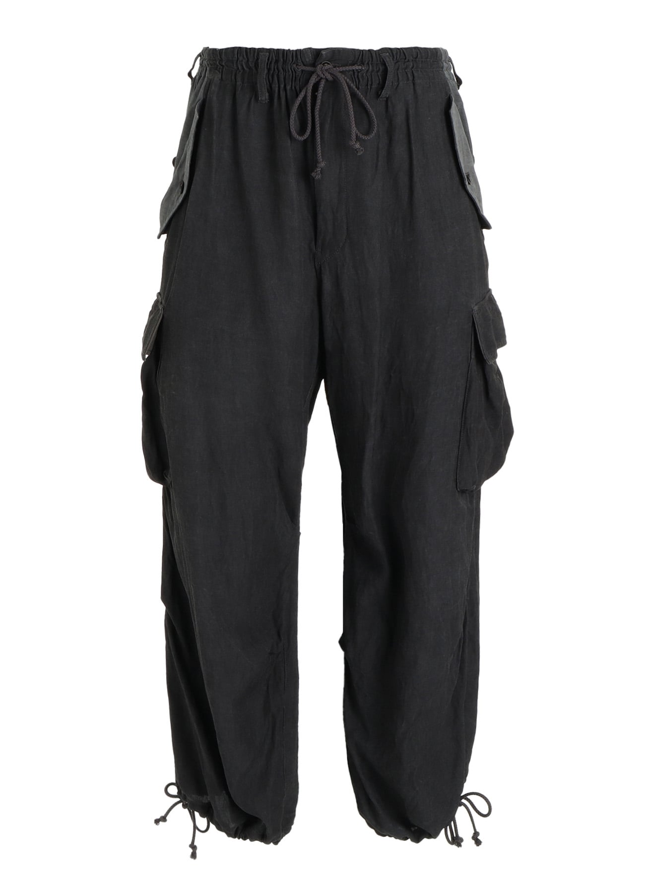 VIS/LI TWILL PIGMENT PRINT KNEE-TUCK CARGO PANTS