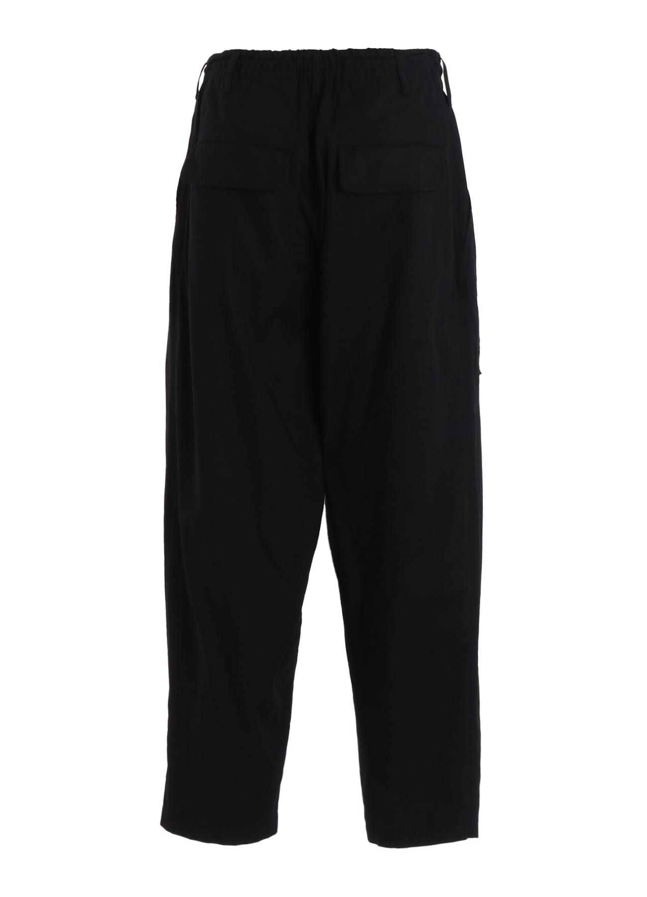 ORGANIC COTTON WASHER TAPERED PANTS WITH SASHIKO EMBROIDERY