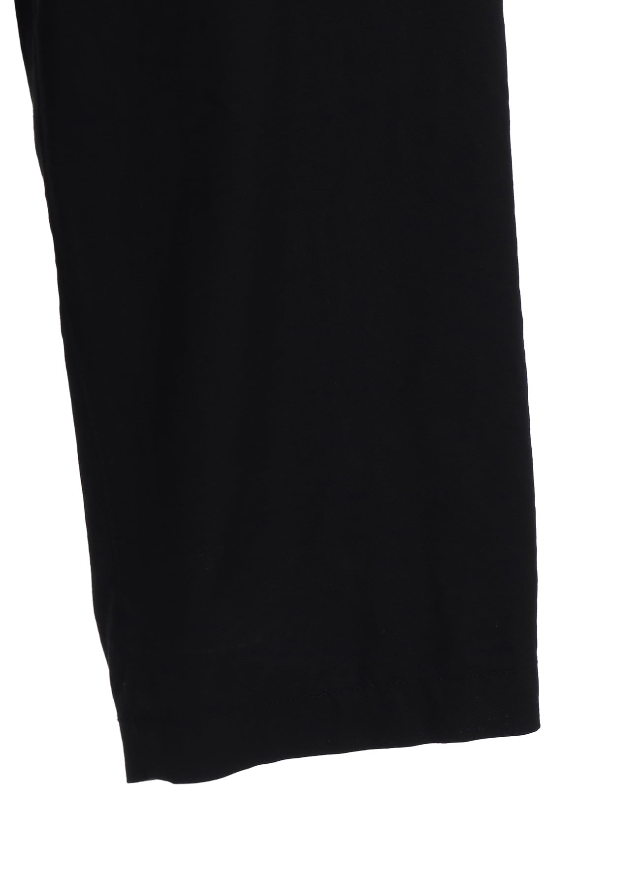 ORGANIC COTTON WASHER TAPERED PANTS WITH SASHIKO EMBROIDERY