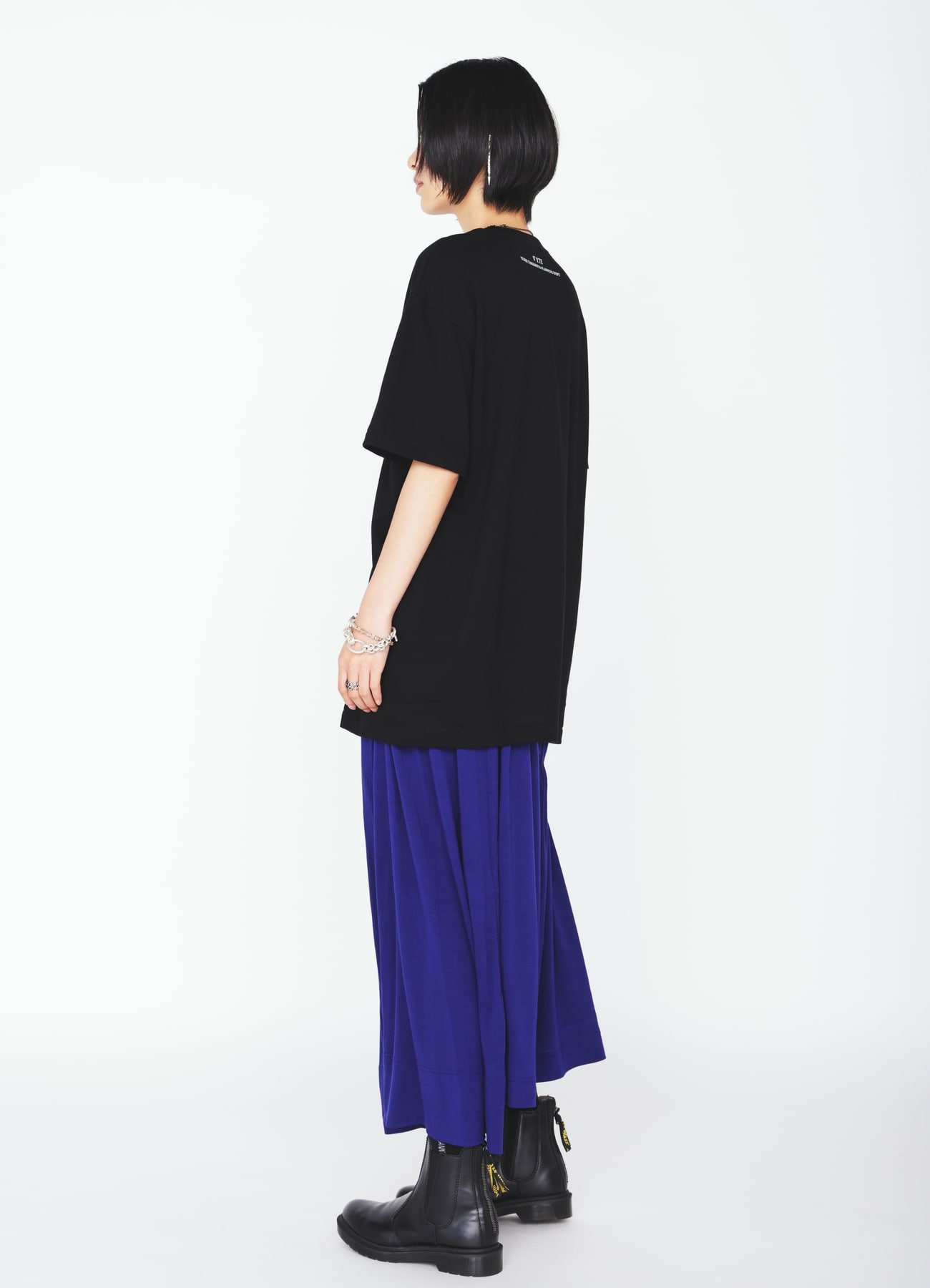 RAYON JERSEY DRAWSTRING SKIRT