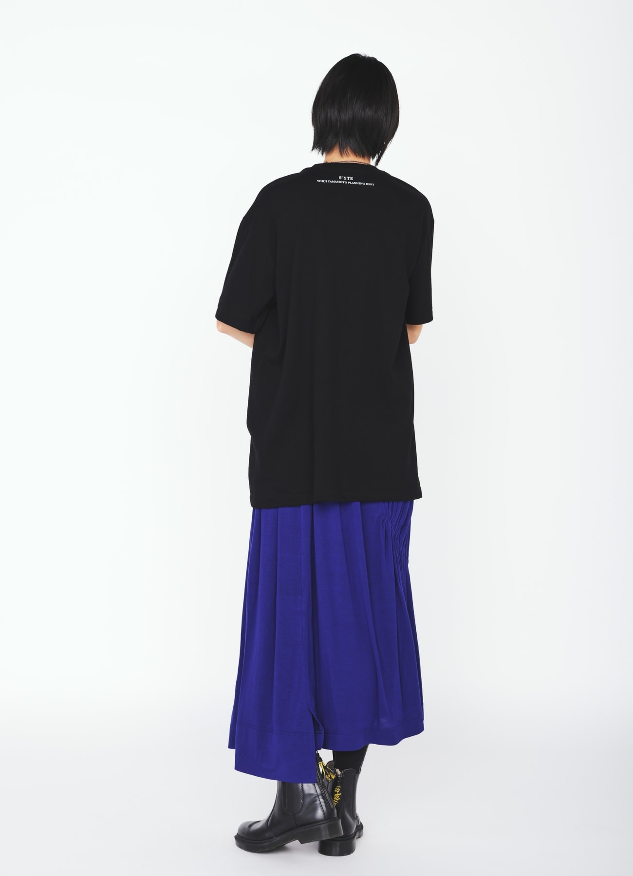 RAYON JERSEY DRAWSTRING SKIRT