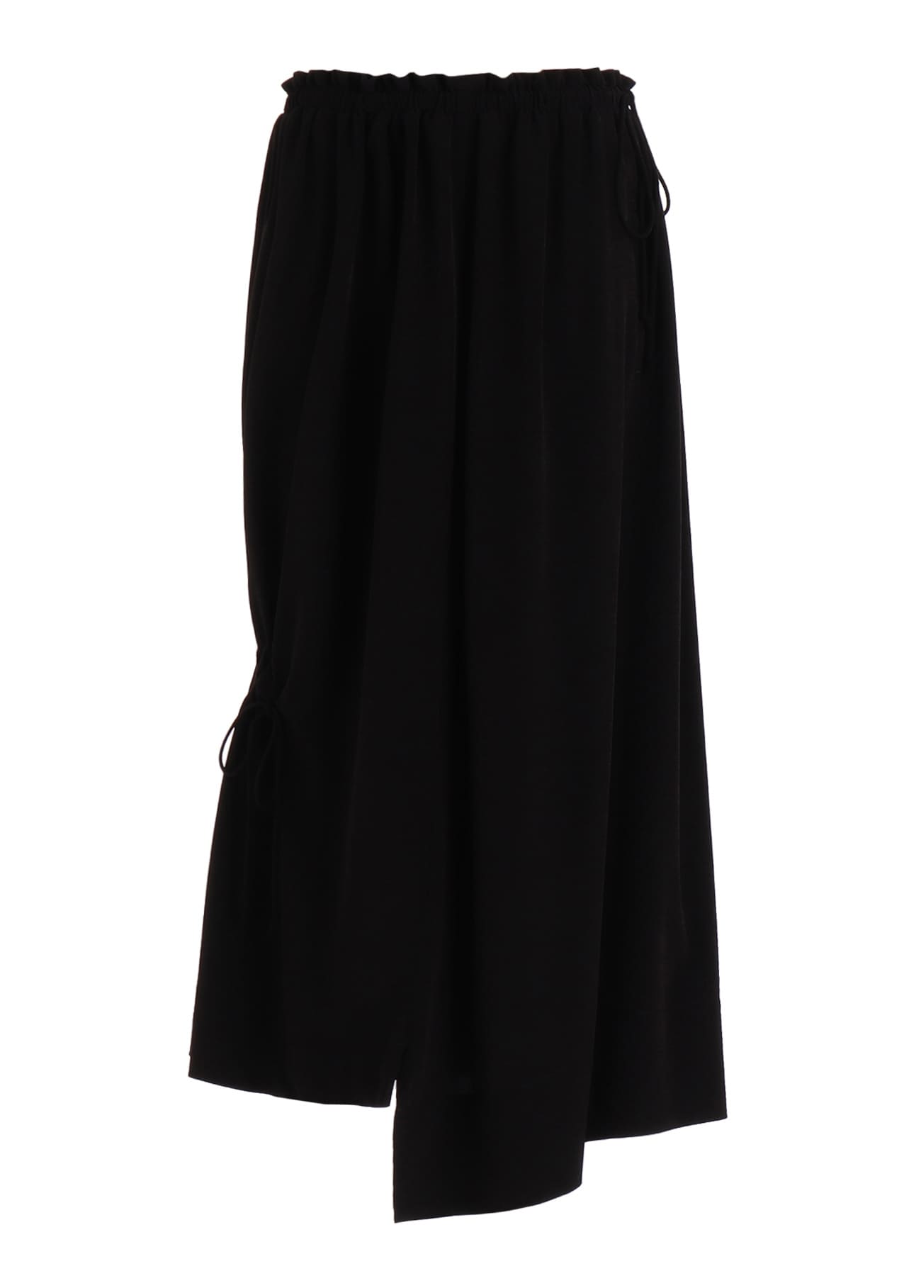CREPE de CHINE DRAWSTRING SKIRT