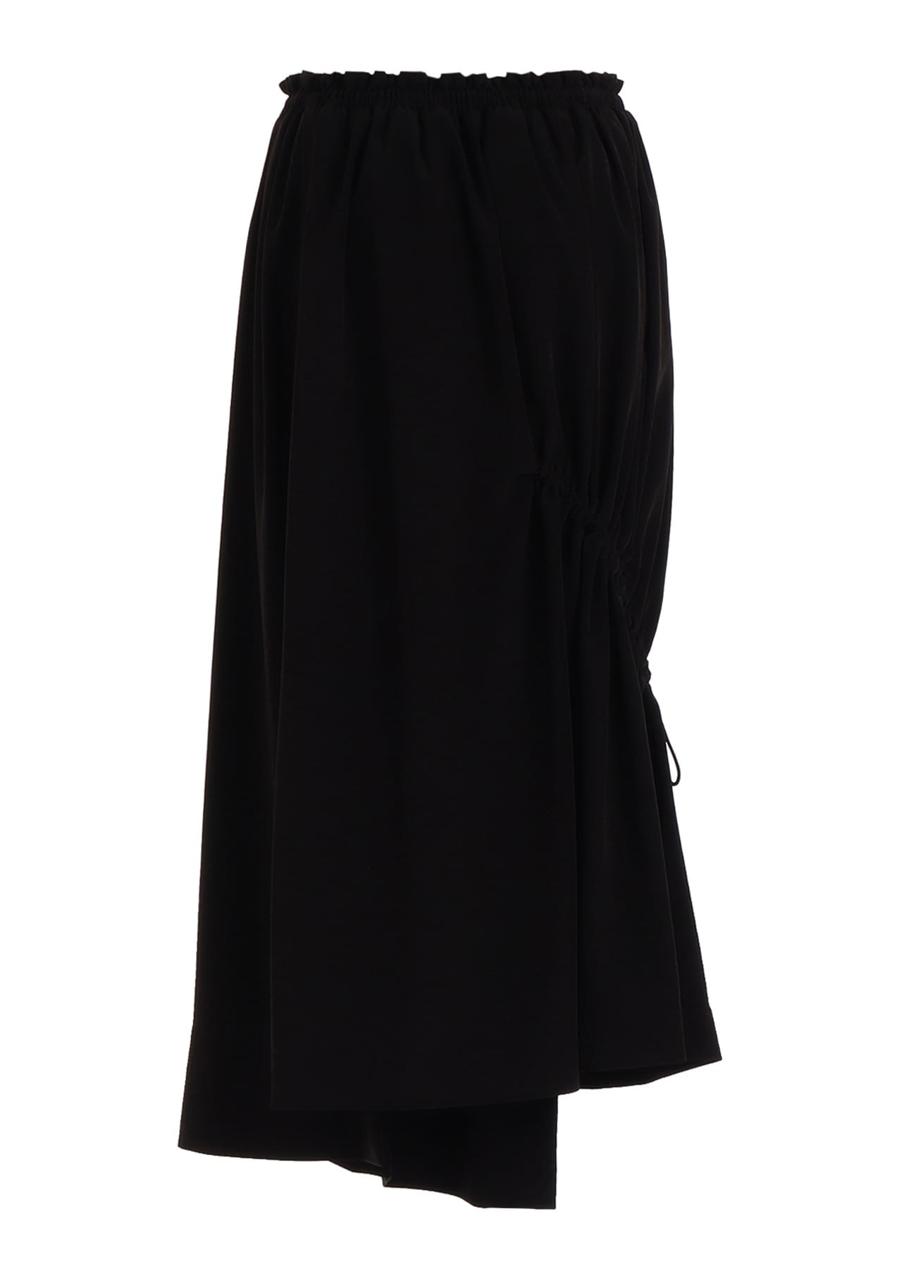 CREPE de CHINE DRAWSTRING SKIRT