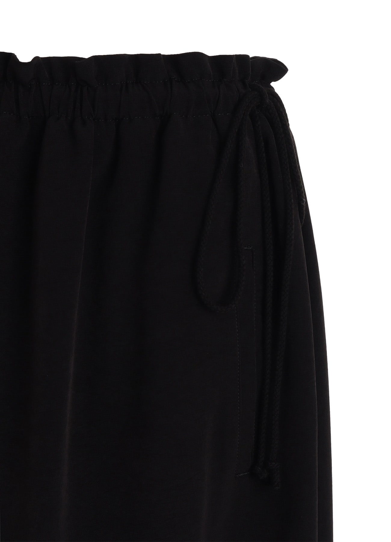 CREPE de CHINE DRAWSTRING SKIRT