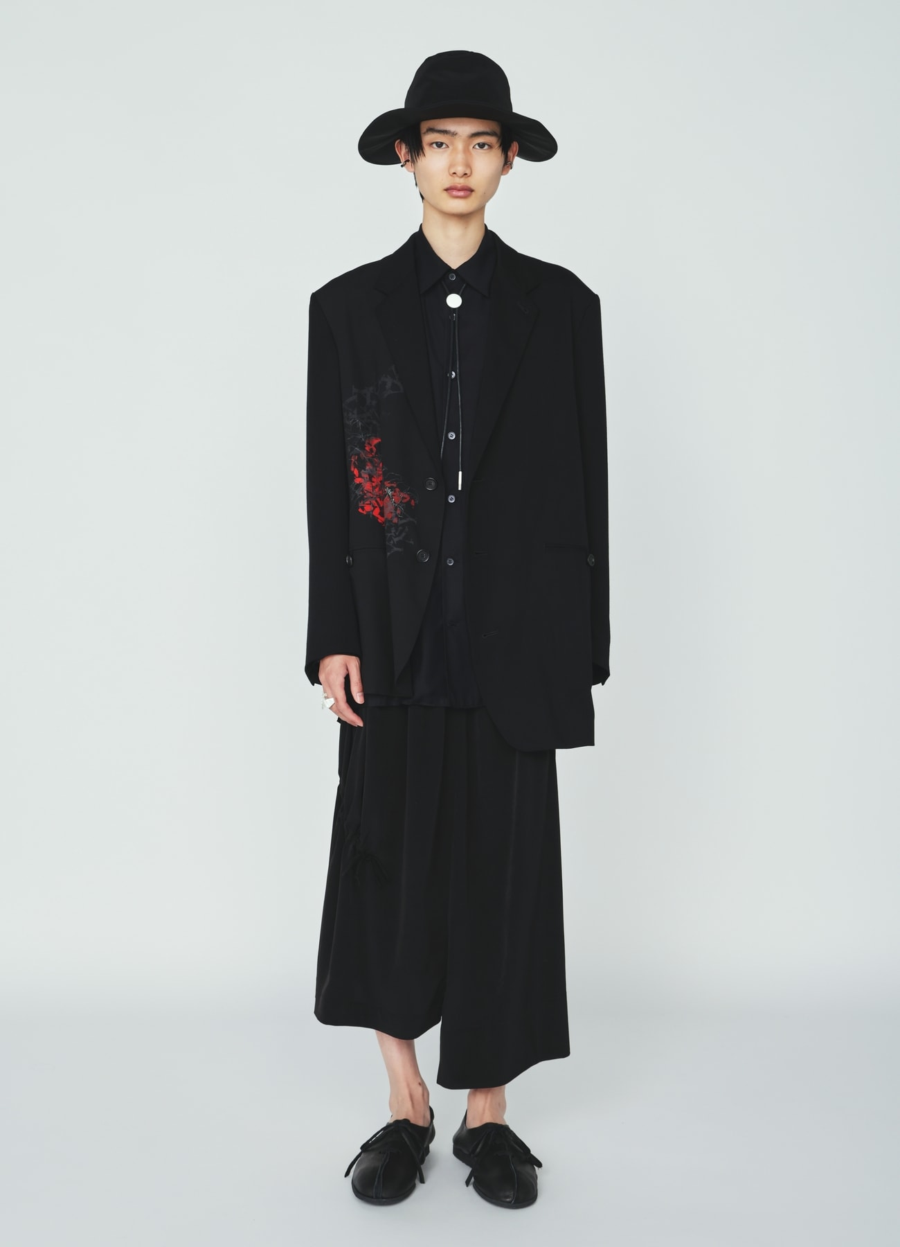 CREPE de CHINE DRAWSTRING SKIRT