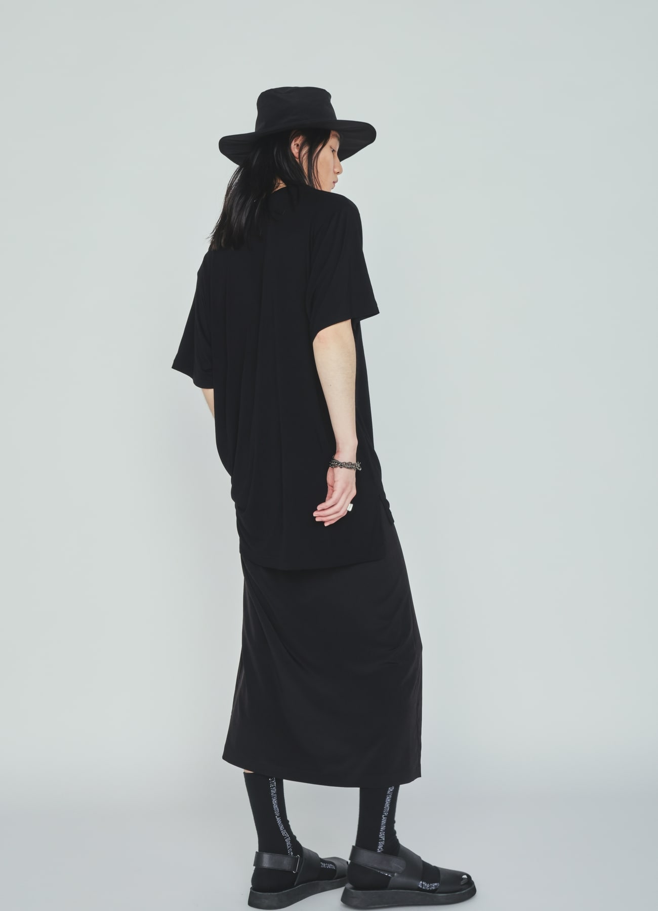 CREPE de CHINE WRAP SKIRT