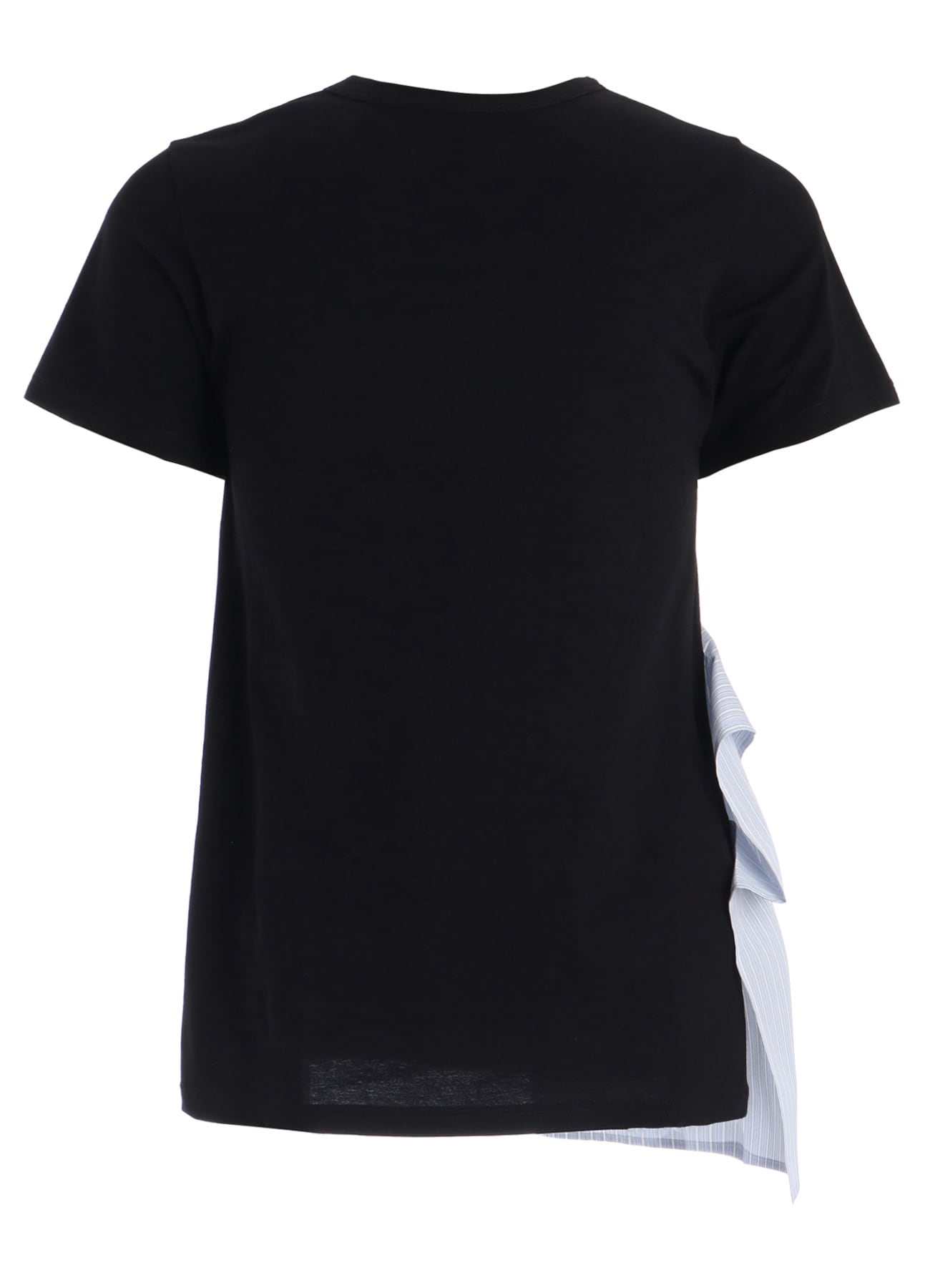 30/COTTON JERSEY WAIST DRAPE POCKET T-SHIRT