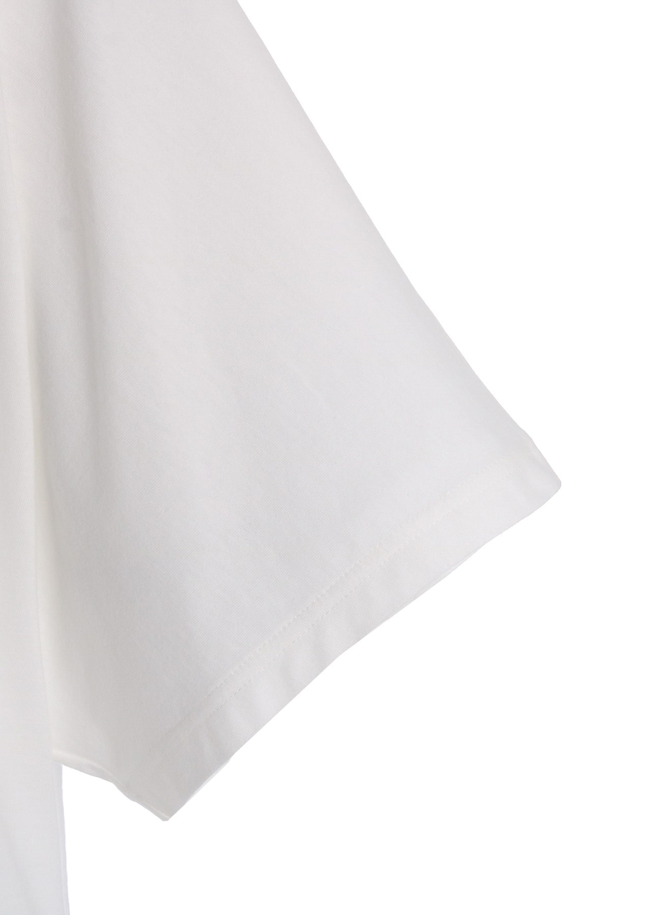 30/COTTON JERSEY ELASTIC HEM T-SHIRT