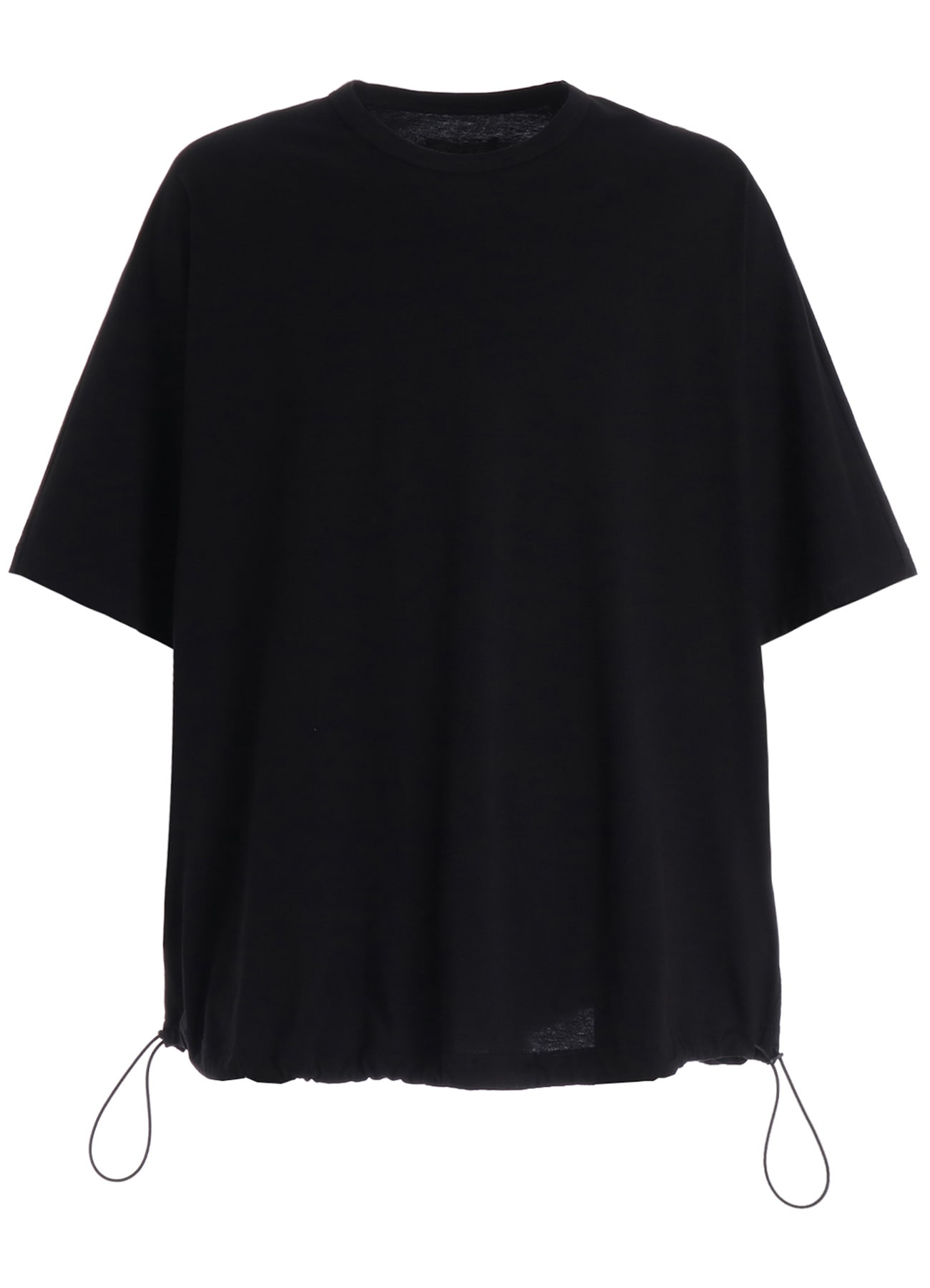 30/COTTON JERSEY ELASTIC HEM T-SHIRT