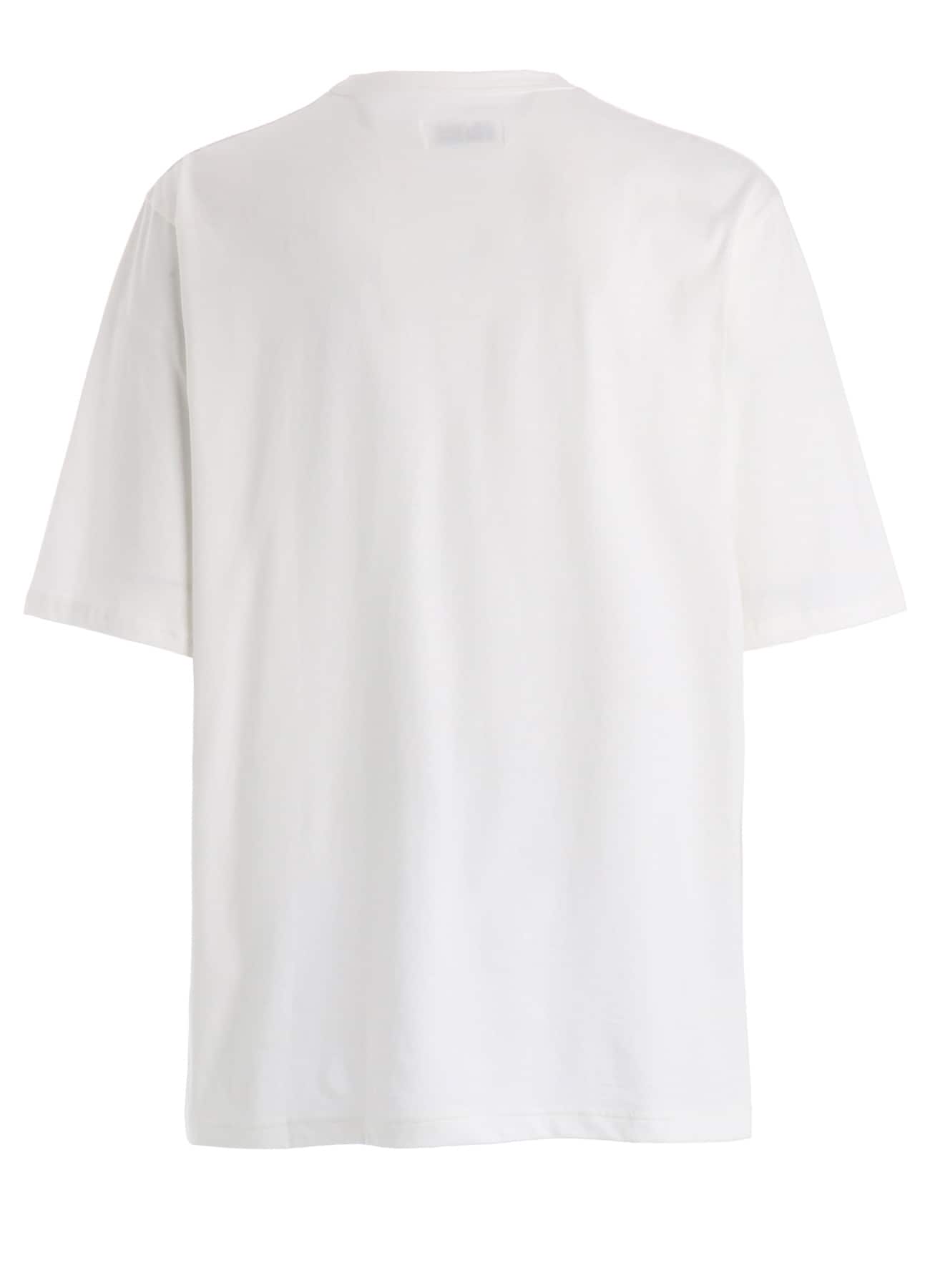 30/COTTON JERSEY LACE-UP T-SHIRT