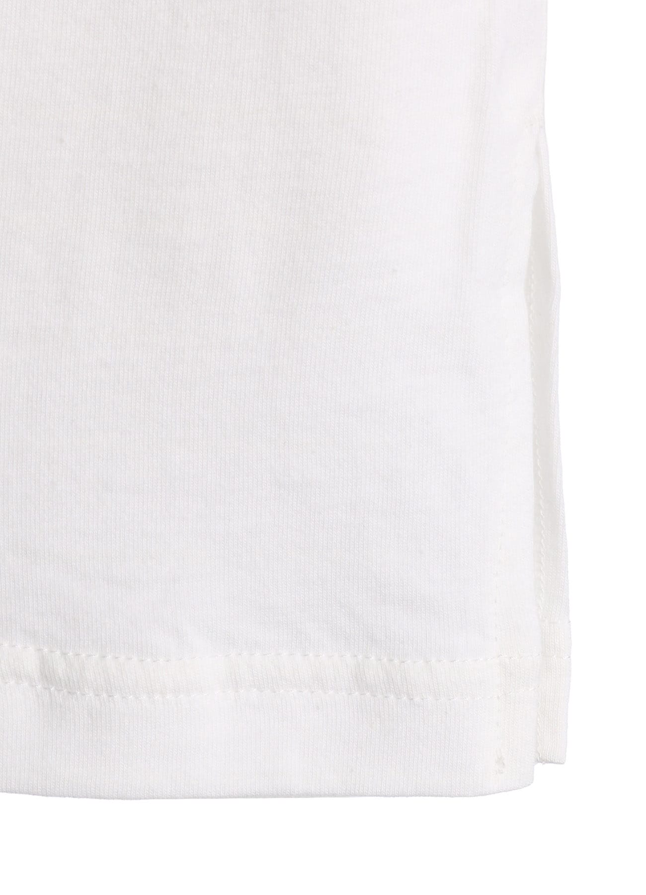 30/COTTON JERSEY LACE-UP T-SHIRT