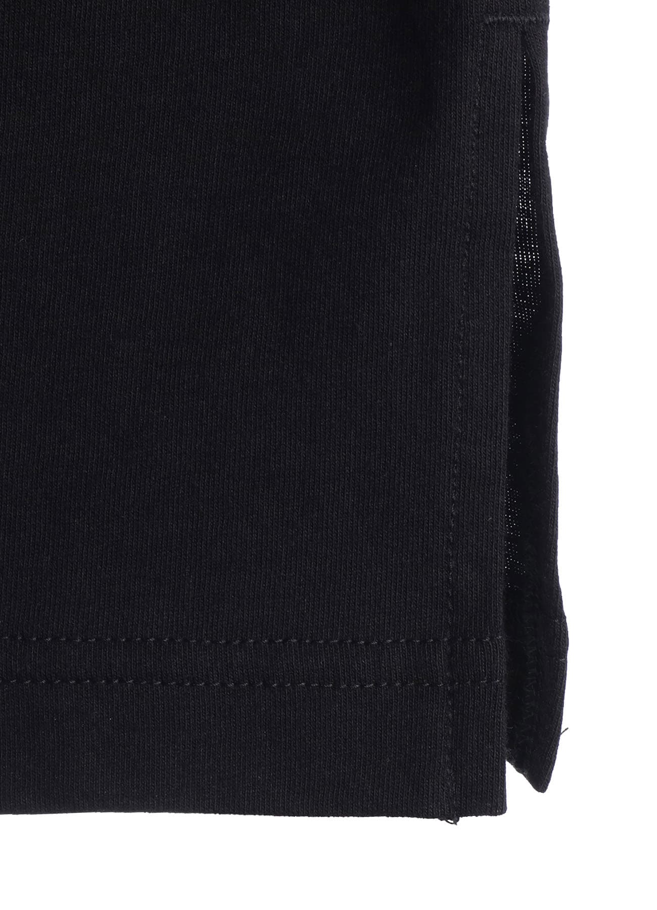 30/COTTON JERSEY LACE-UP T-SHIRT