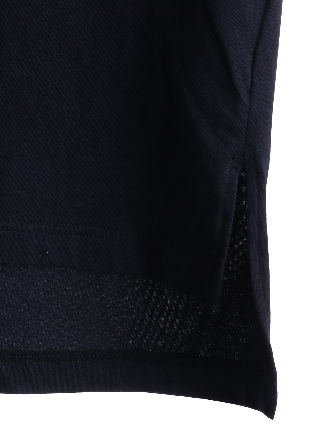 30/COTTON JERSEY SASHIKO EMBROIDERY LONG T-SHIRT