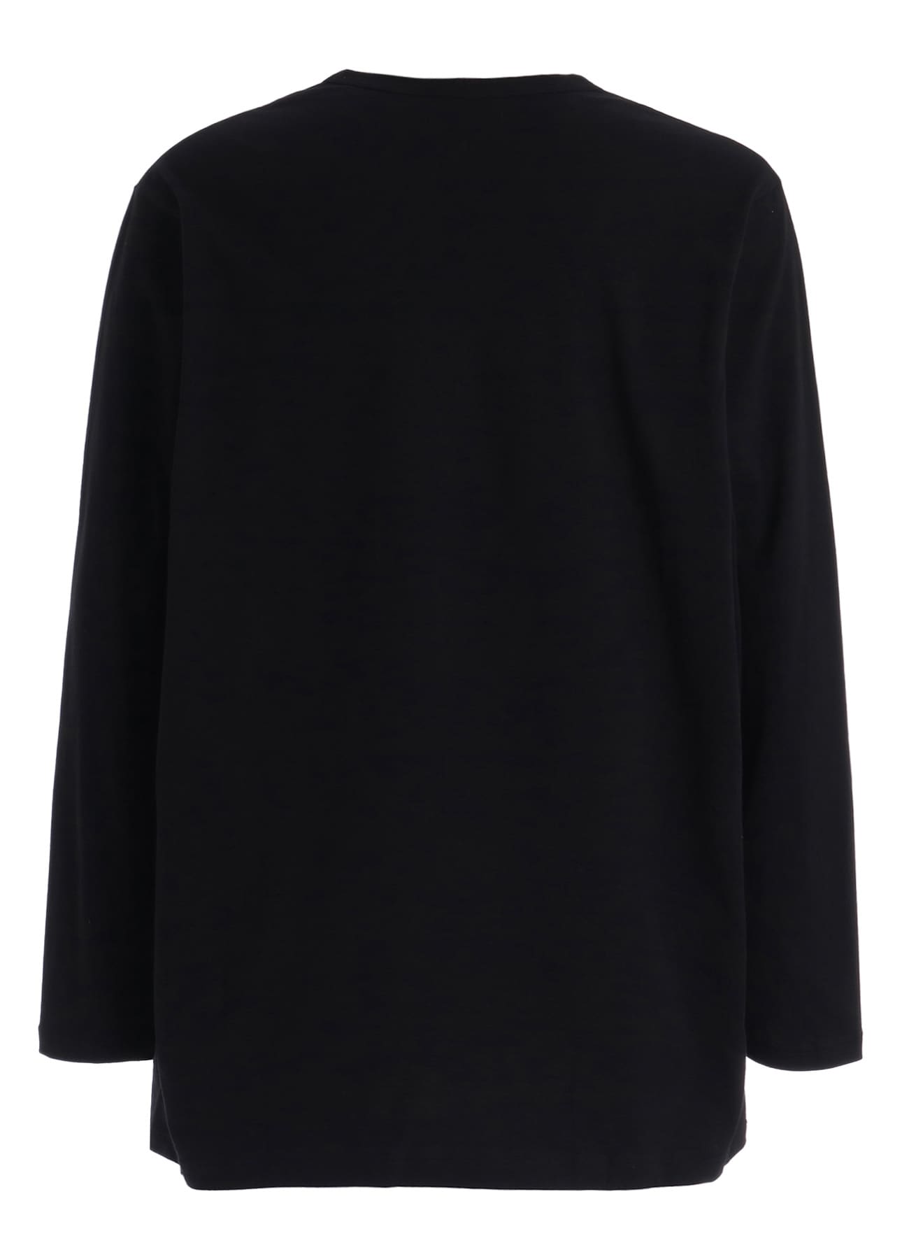 30/COTTON JERSEY SASHIKO EMBROIDERY LONG T-SHIRT