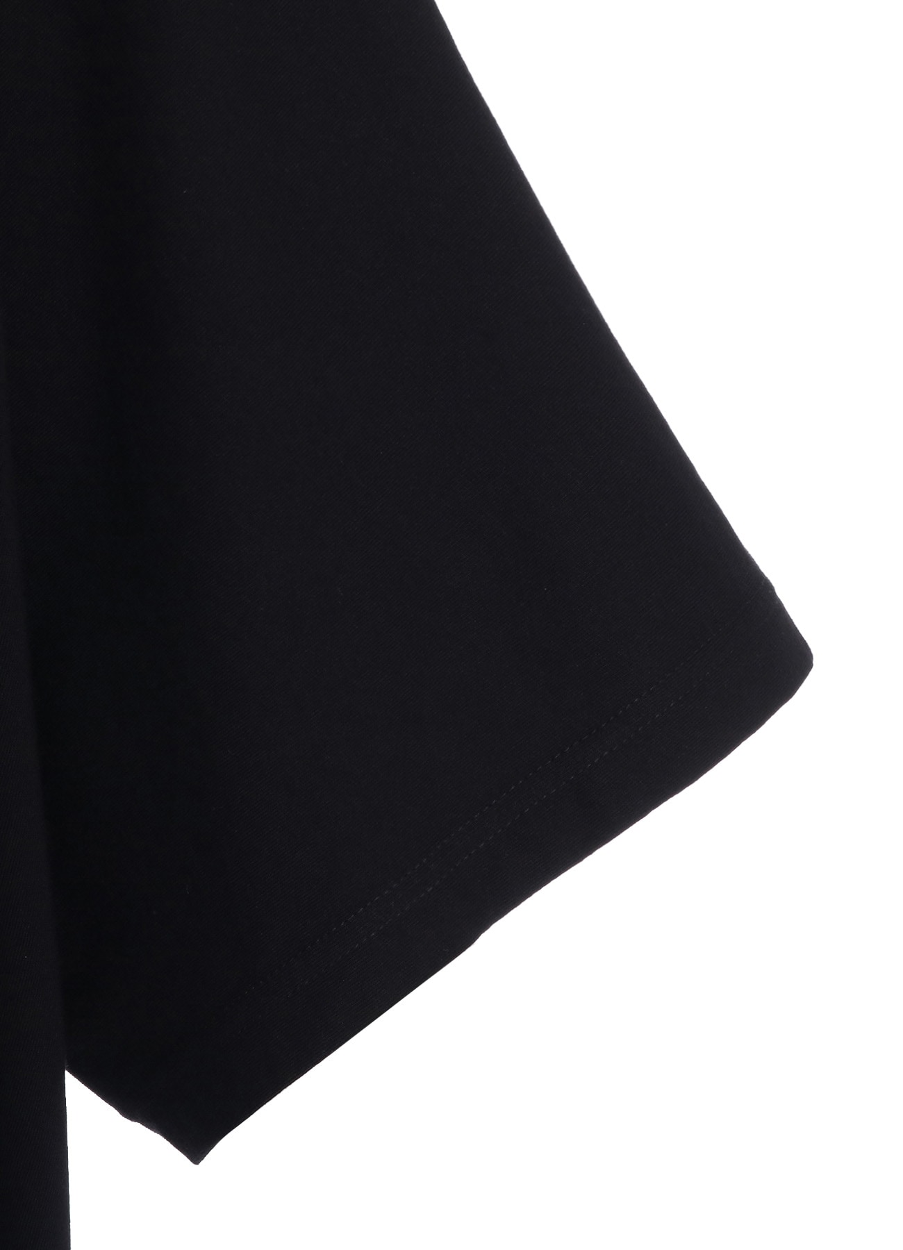 30/COTTON JERSEY ELASTIC DRAWSTRING GATHERED T-SHIRT