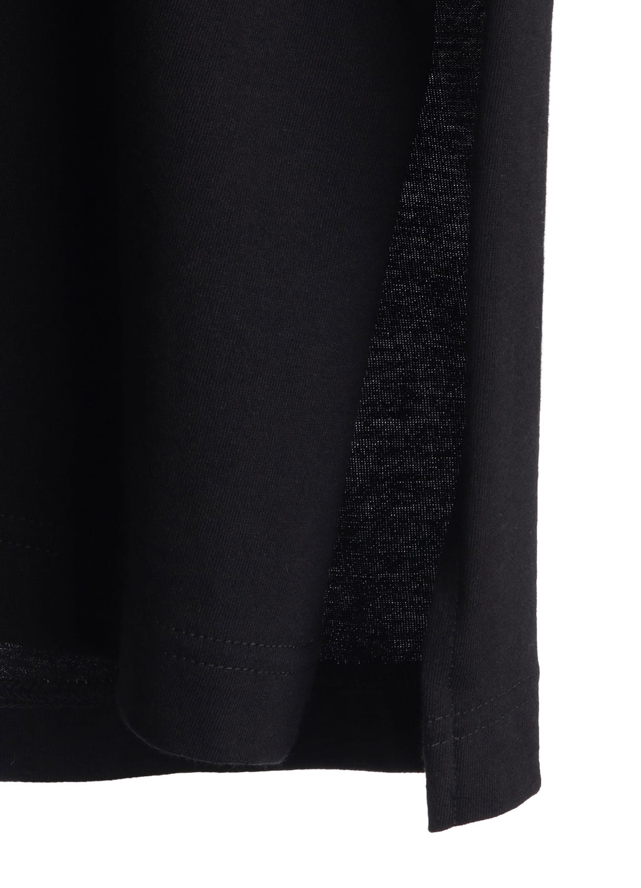 30/COTTON JERSEY ELASTIC DRAWSTRING GATHERED T-SHIRT