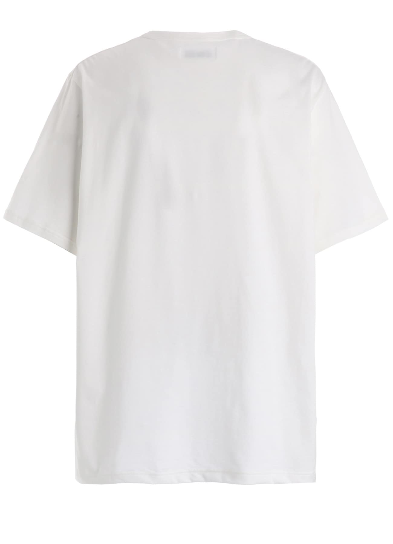 30/COTTON JERSEY FRONT SLIT T-SHIRT
