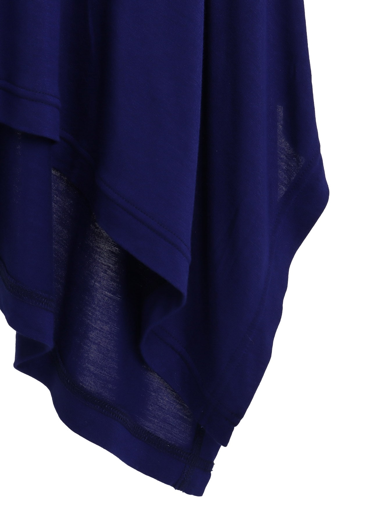 RAYON JERSEY DRAPE T-SHIRT