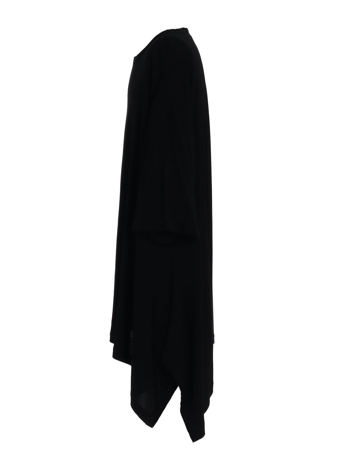 RAYON JERSEY DRAPE T-SHIRT