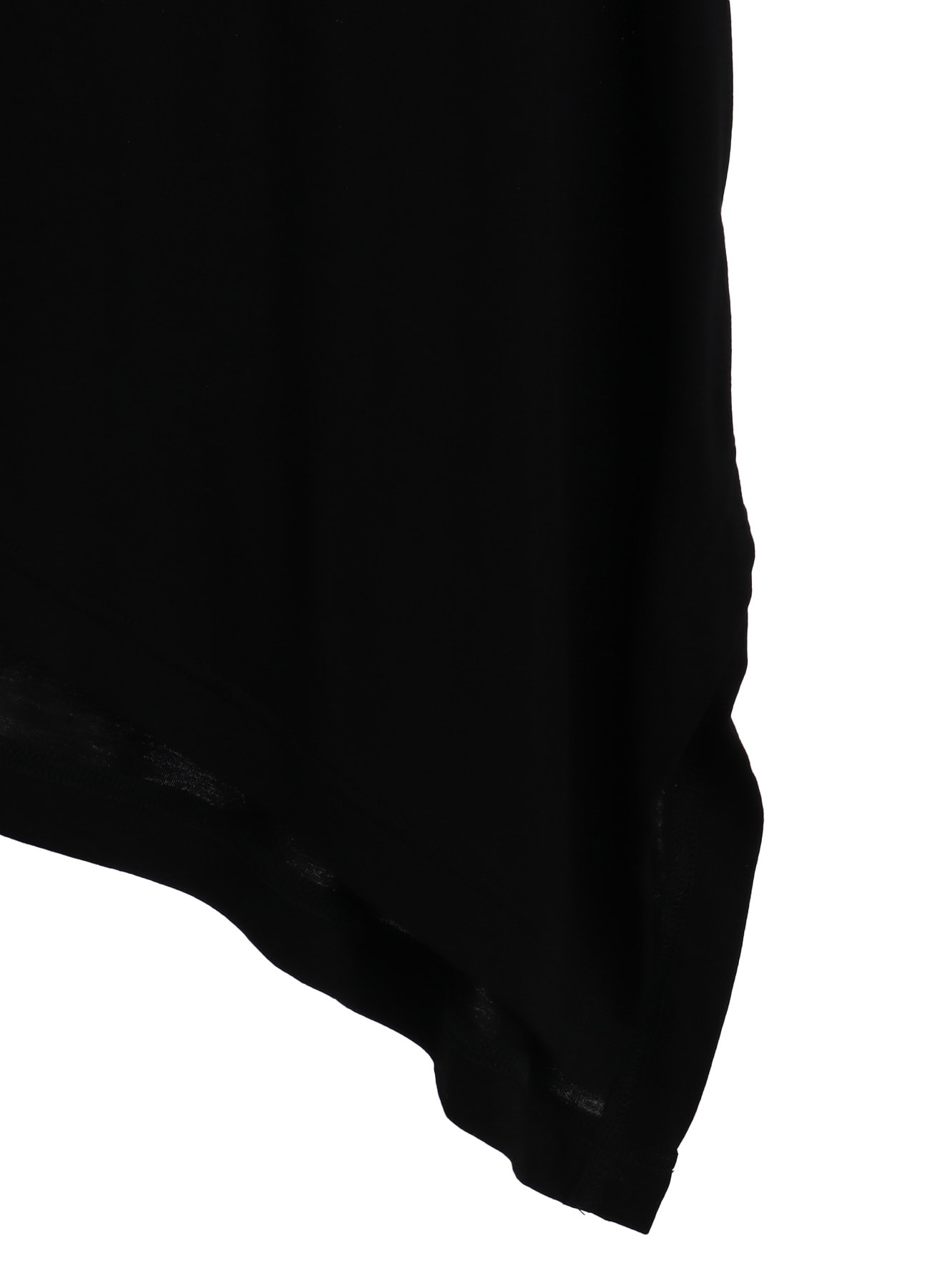 RAYON JERSEY DRAPE T-SHIRT