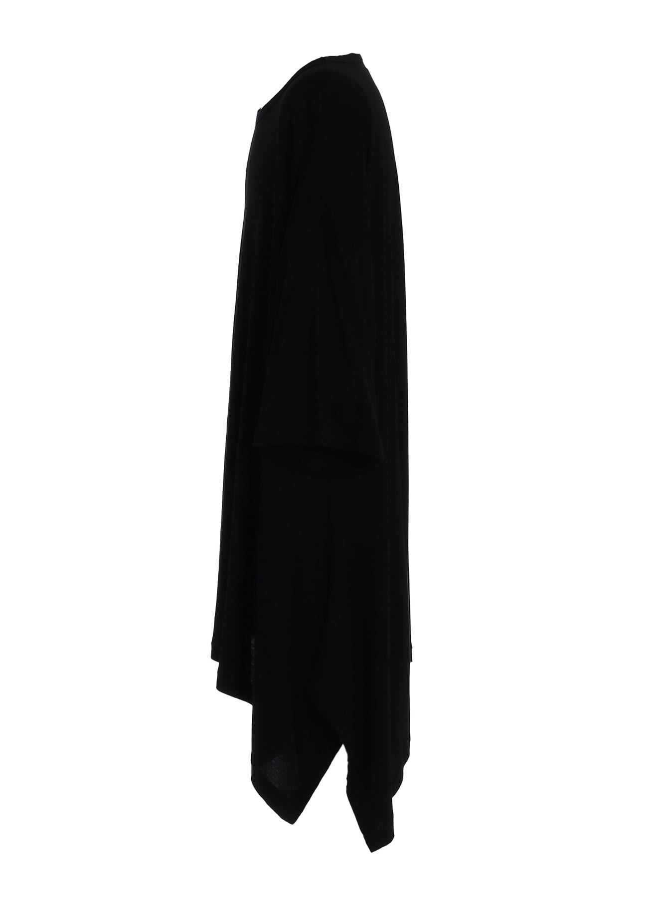 RAYON JERSEY DRAPE T-SHIRT
