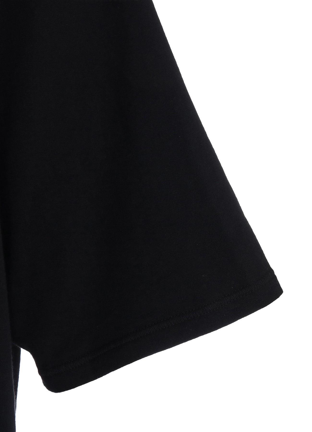 40/1 COTTON GAUZE FLEECE OVERSIZED RAGLAN T-SHIRT WITH GUSSETS