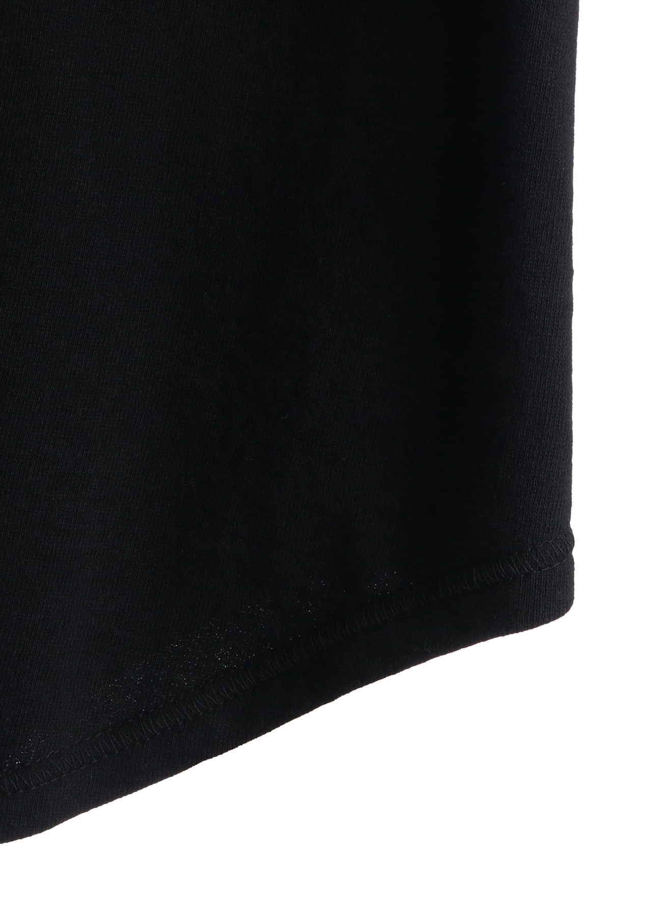 40/1 COTTON GAUZE FLEECE OVERSIZED RAGLAN T-SHIRT WITH GUSSETS