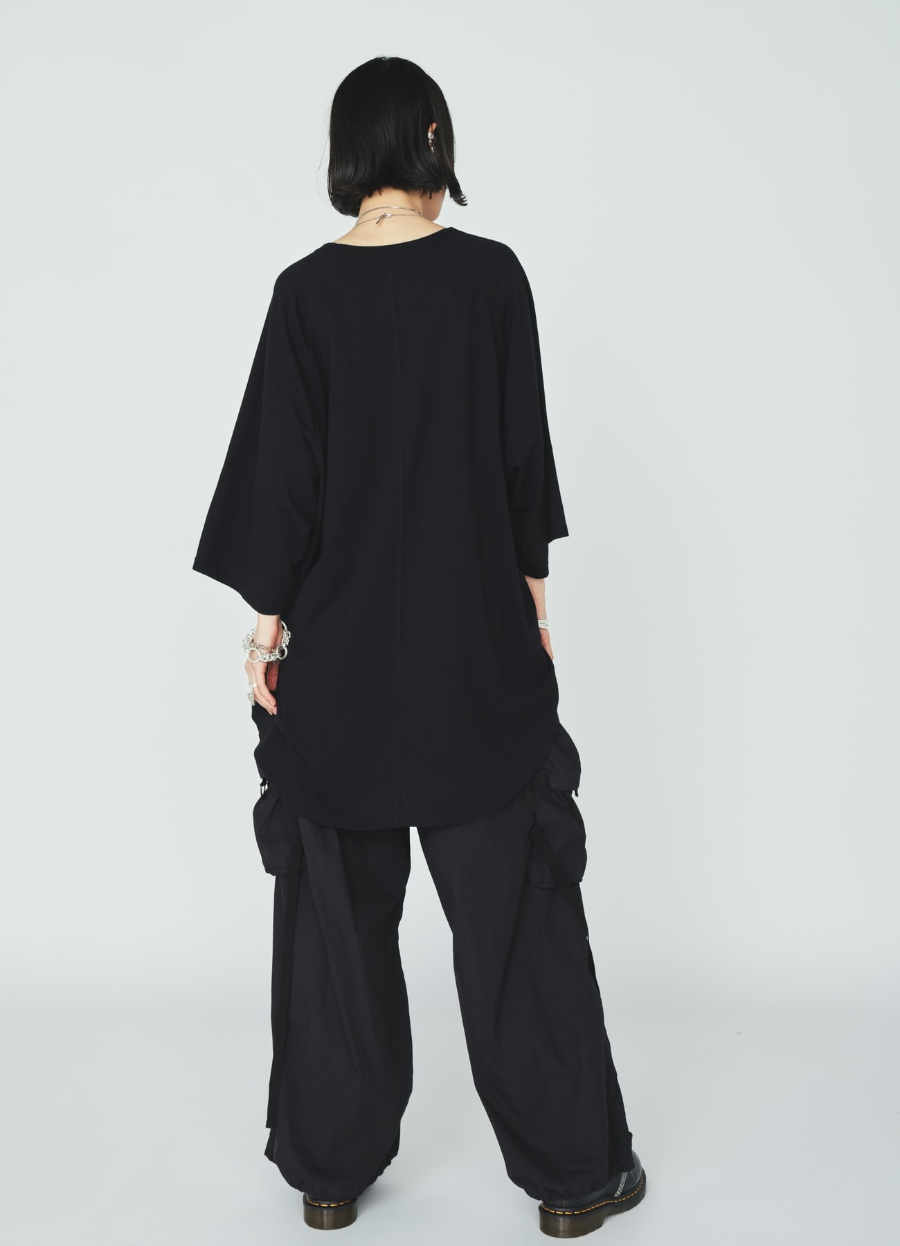 30/COTTON JERSEY OVERSIZE RAGLAN T-SHIRT