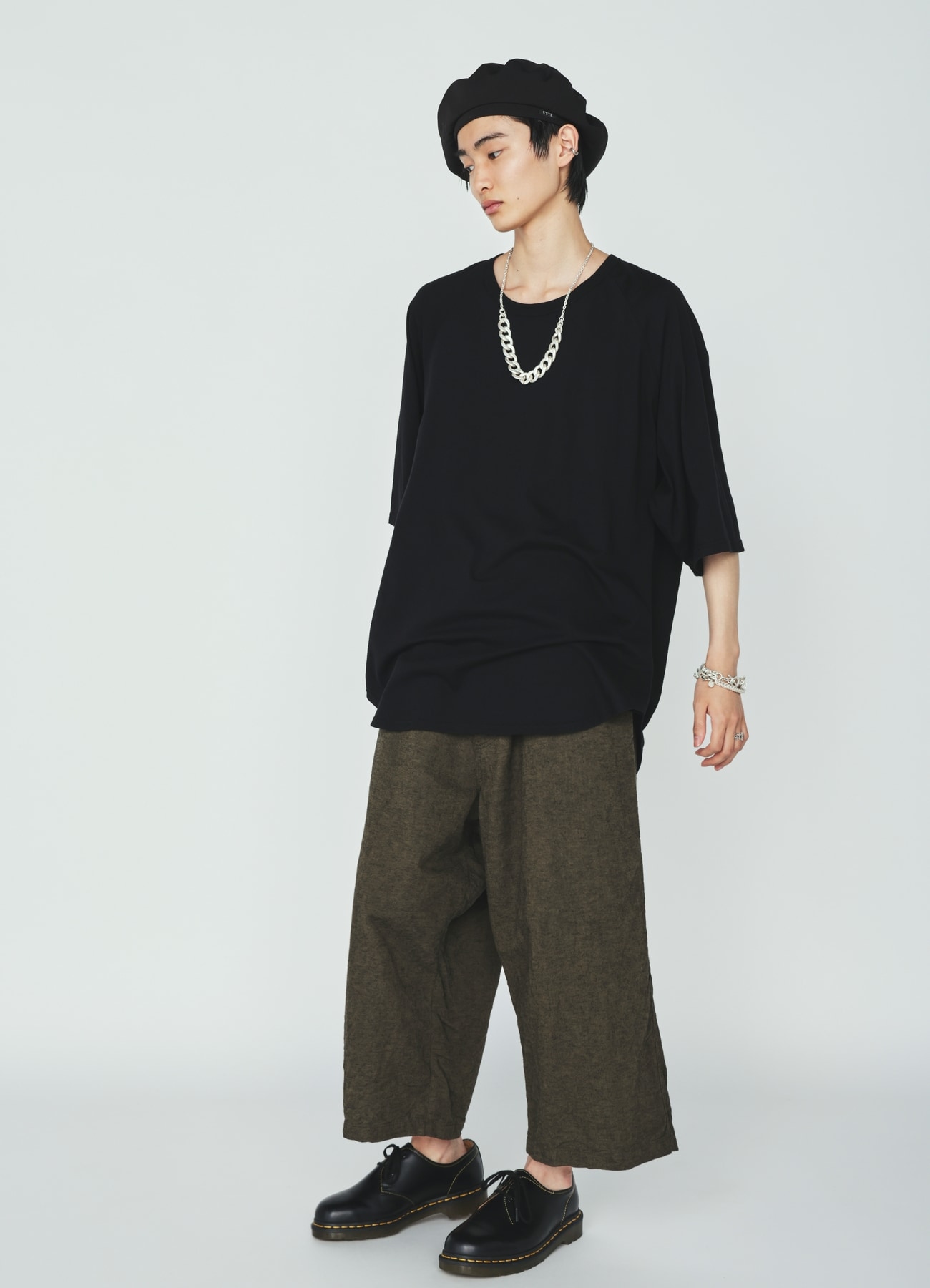 30/COTTON JERSEY OVERSIZE RAGLAN T-SHIRT