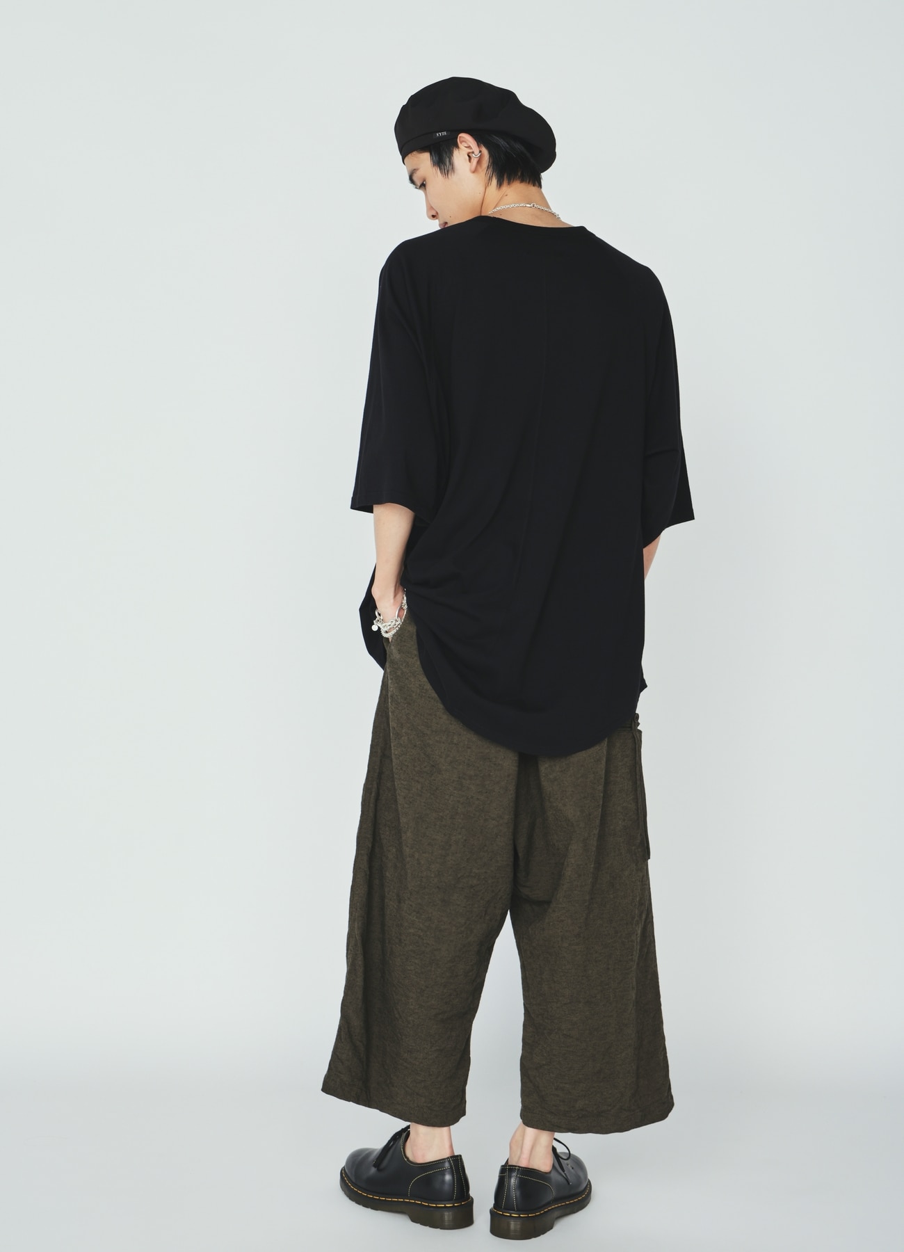 30/COTTON JERSEY OVERSIZE RAGLAN T-SHIRT