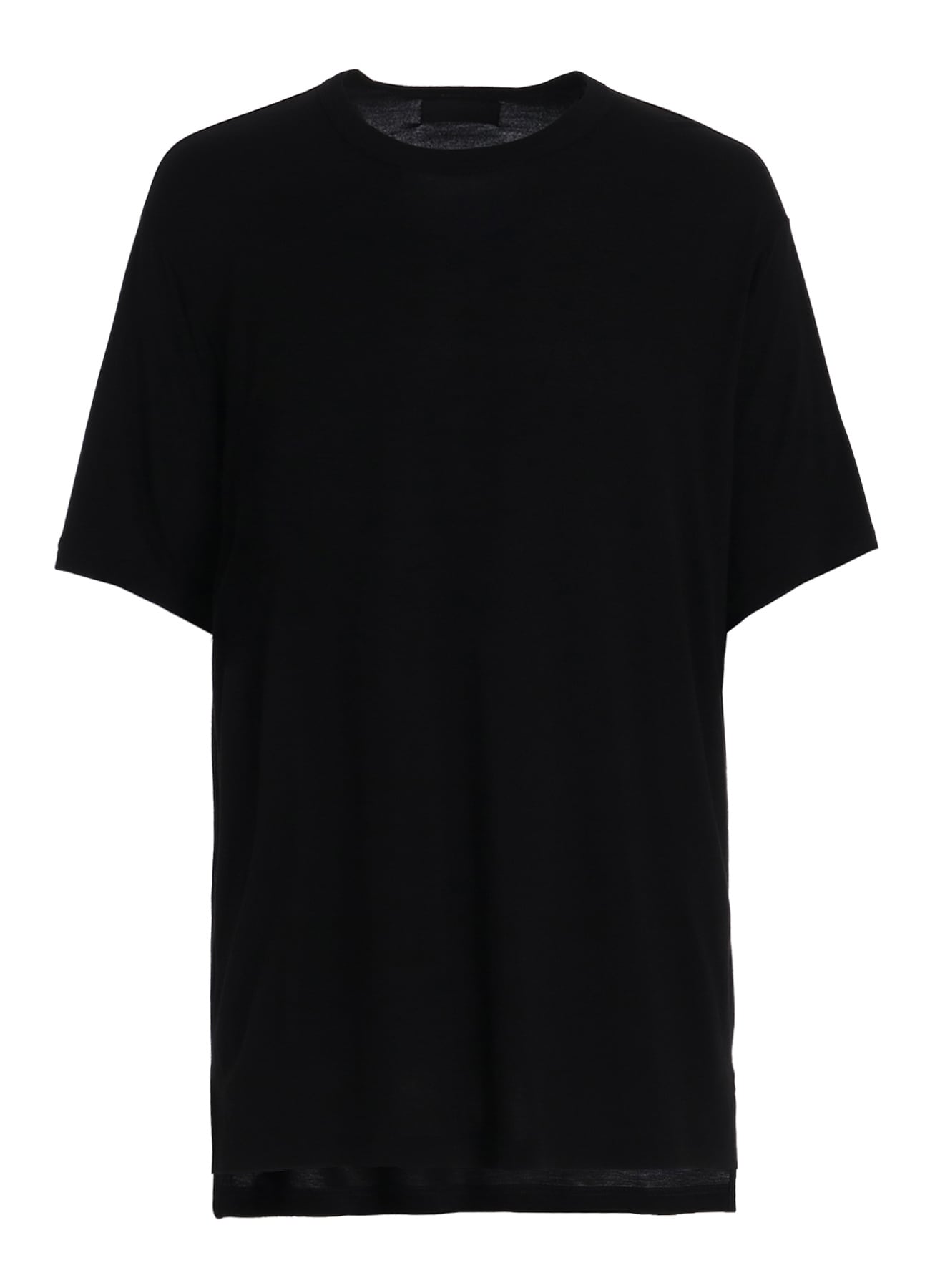 RAYON JERSEY SIDE SLITS T-SHIRT