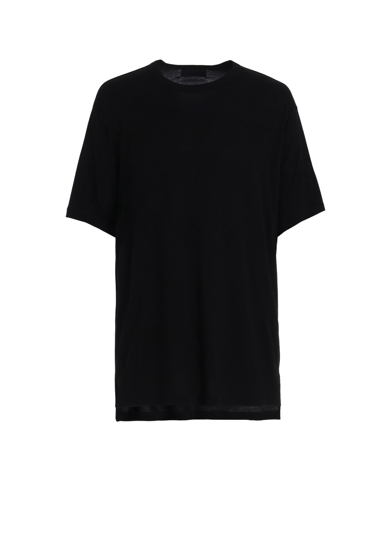 RAYON JERSEY SIDE SLITS T-SHIRT