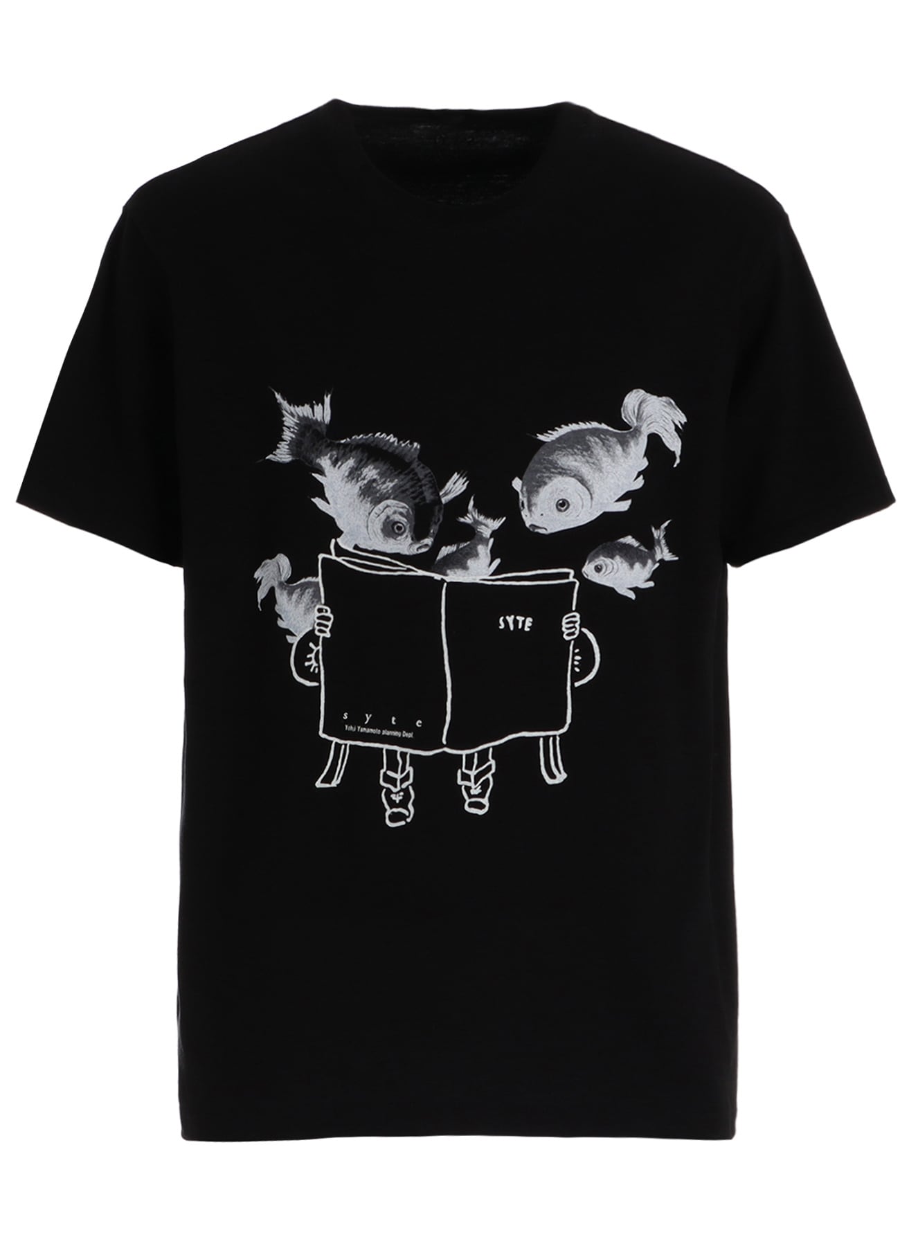 GRAPHIC T-SHIRT -GOLDFISH-(S Black): S'YTE｜THE SHOP YOHJI YAMAMOTO