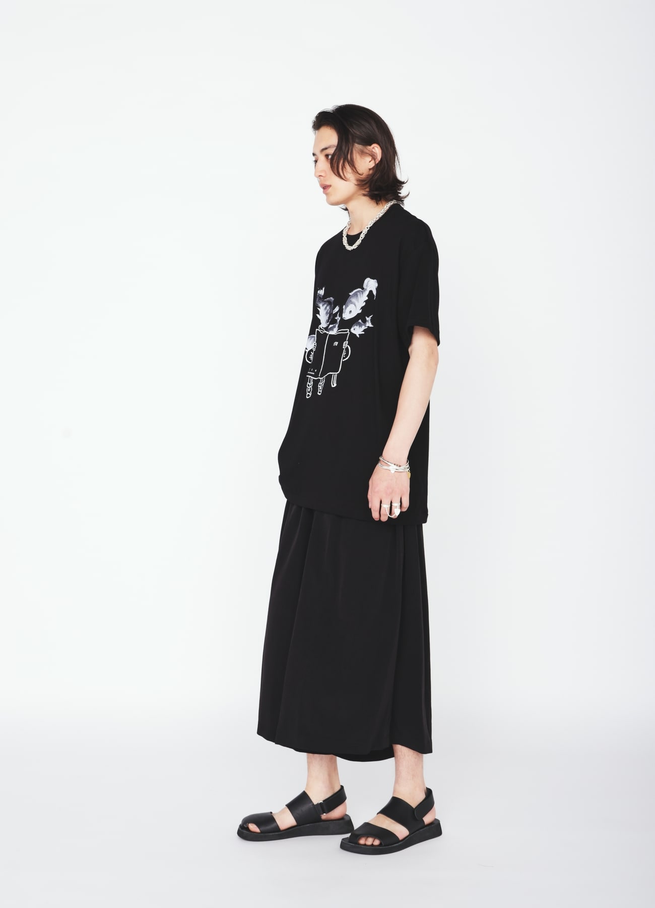 GRAPHIC T-SHIRT -GOLDFISH-