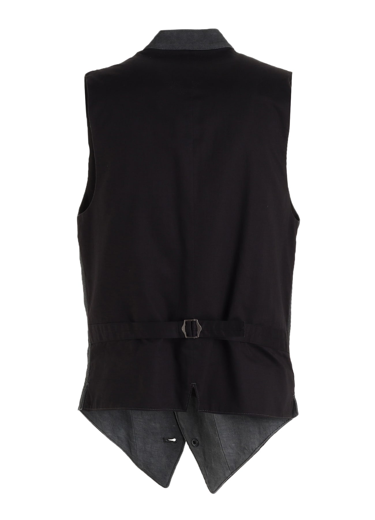 VIS/LI TWILL PIGMENT PRINT STAND COLLAR VEST