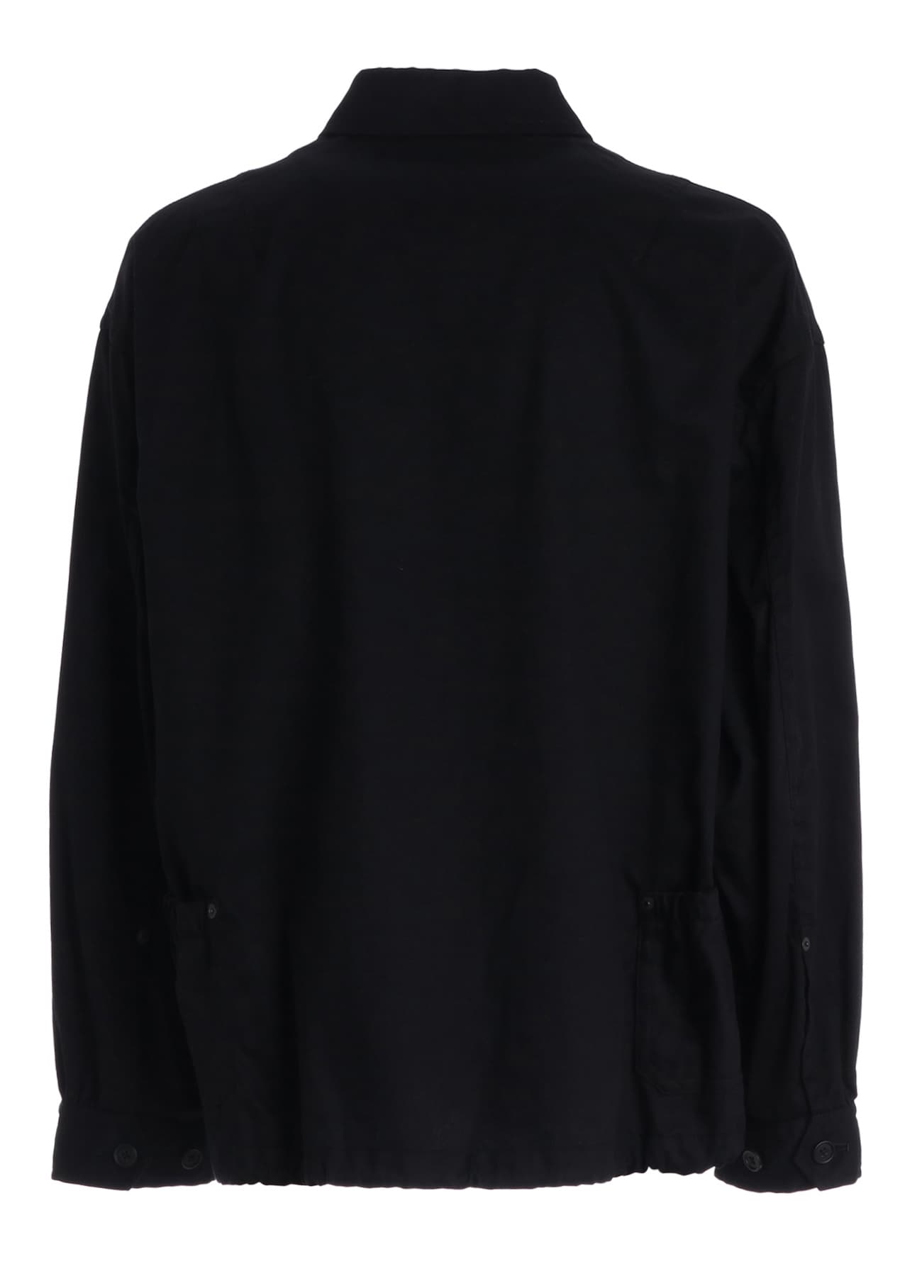 COTTON TWILL GATHERED POCKET BLOUSON