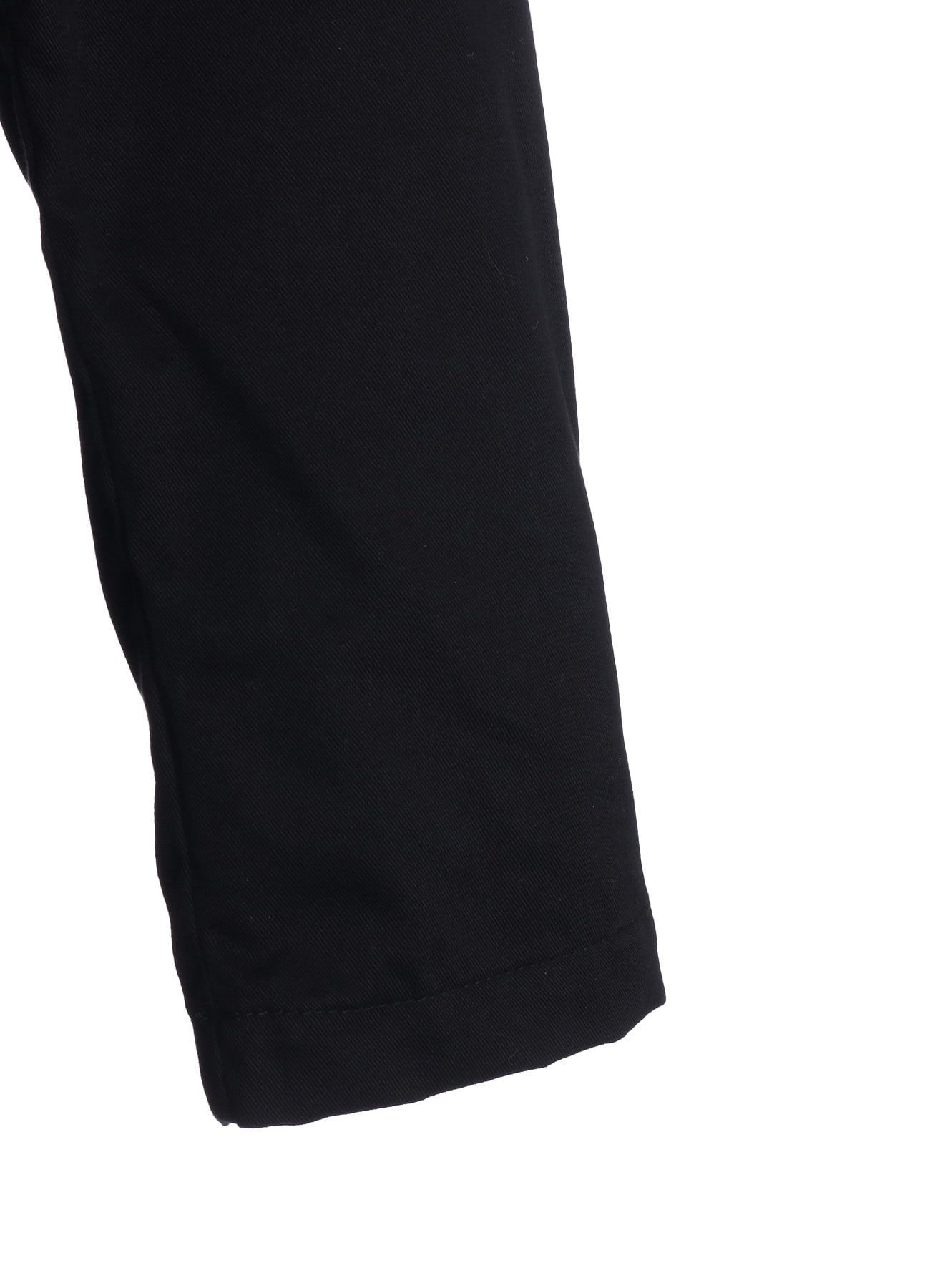 COTTON TWILL ASYMMETRIC POCKET JACKET