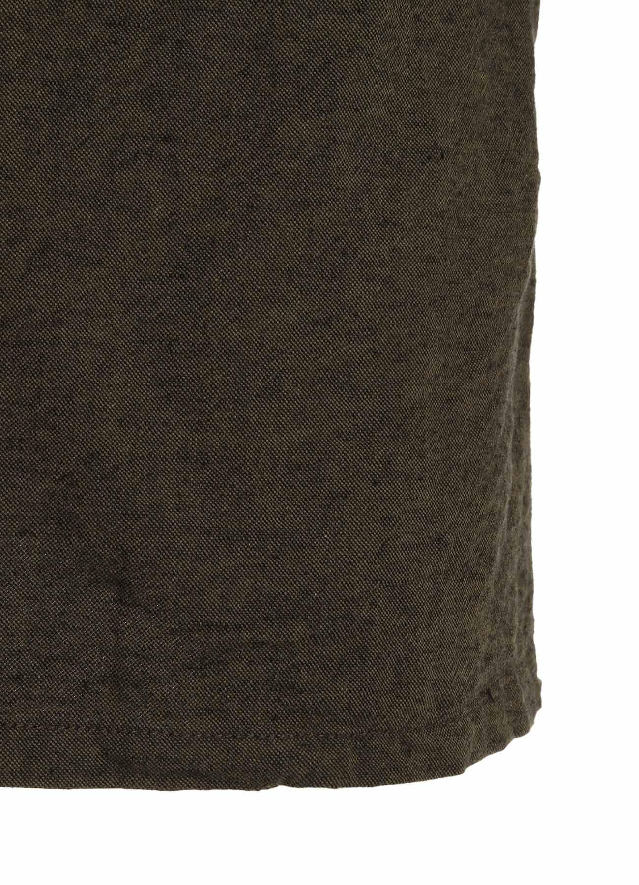 COTTON/LINEN CANVAS SOFRON ASYMMETRIC POCKET BLOUSON