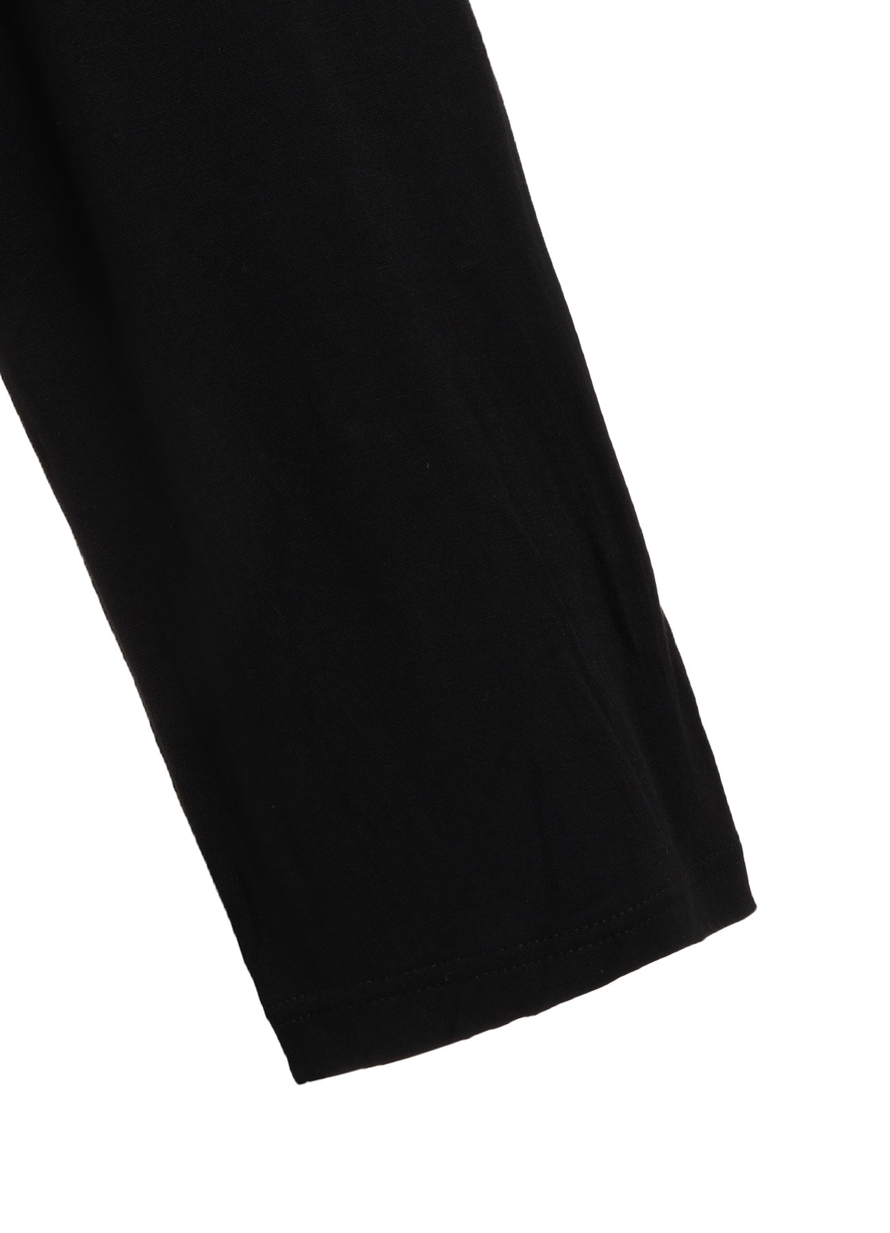 RAYON JERSEY COLLARLESS LONG JACKET