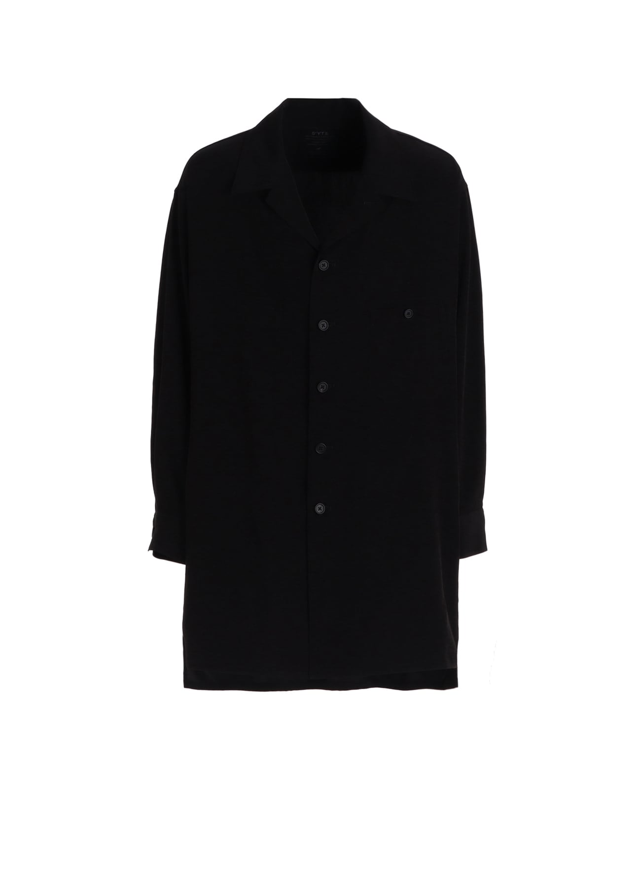 CREPE de CHINE LONG SHIRT BLOUSON