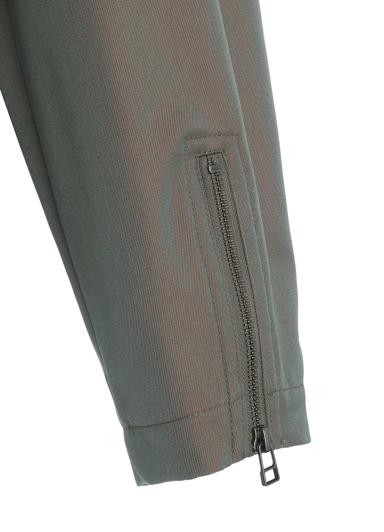 PE/RY REFLECTIVE TWILL ZIP-UP BLOUSON