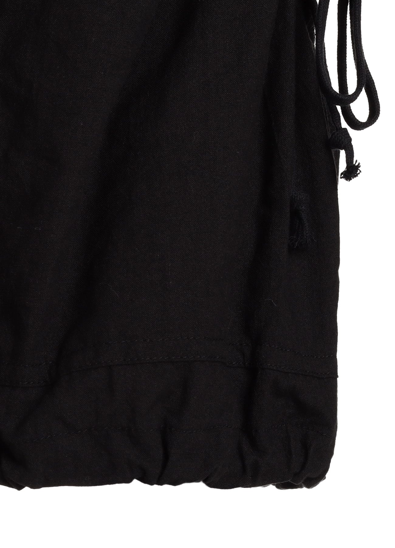 Cotton-Linen Poplin GATHERED POCKET BLOUSON