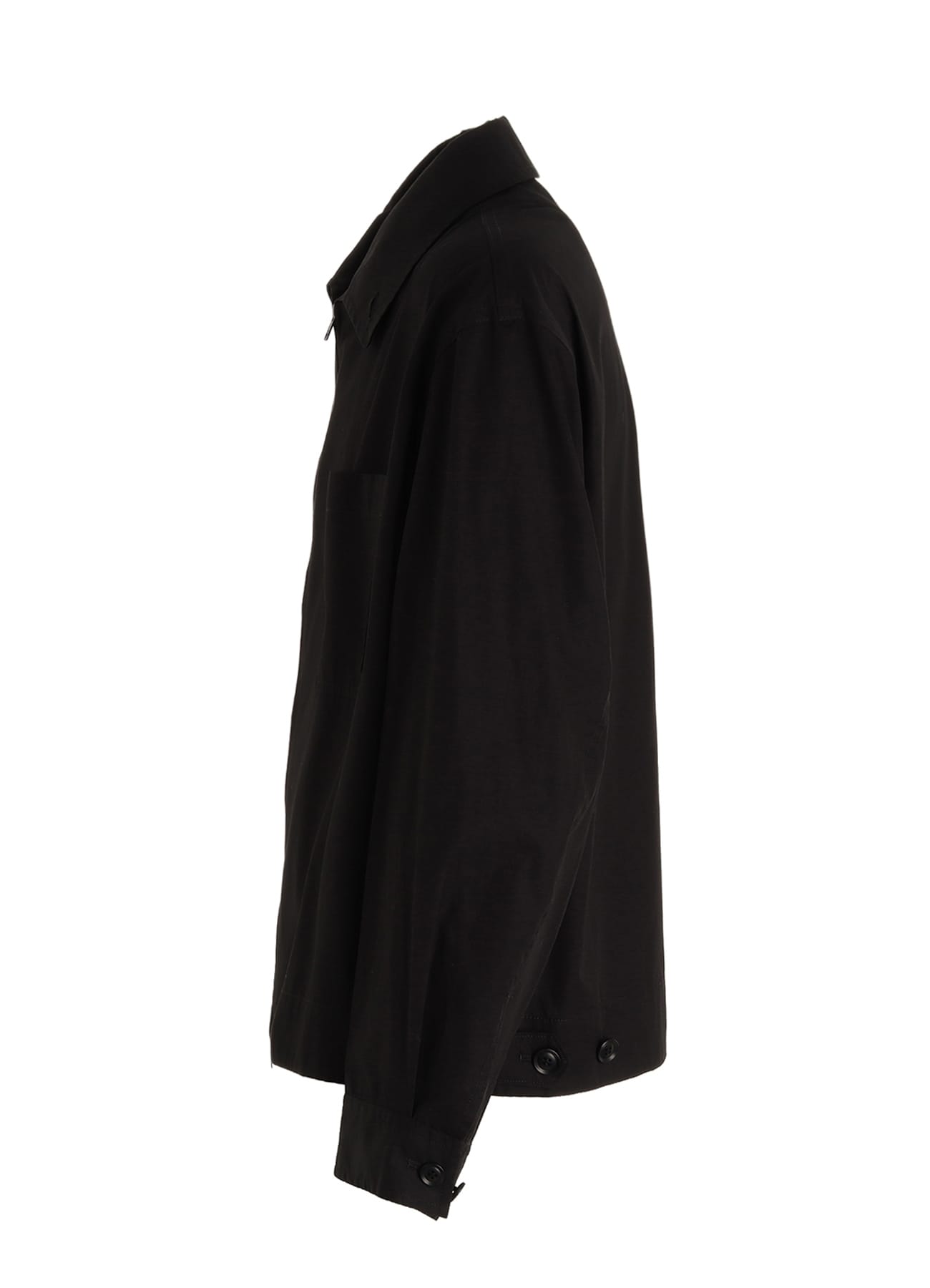 100/2 COTTON BROAD ZIP-UP BLOUSON